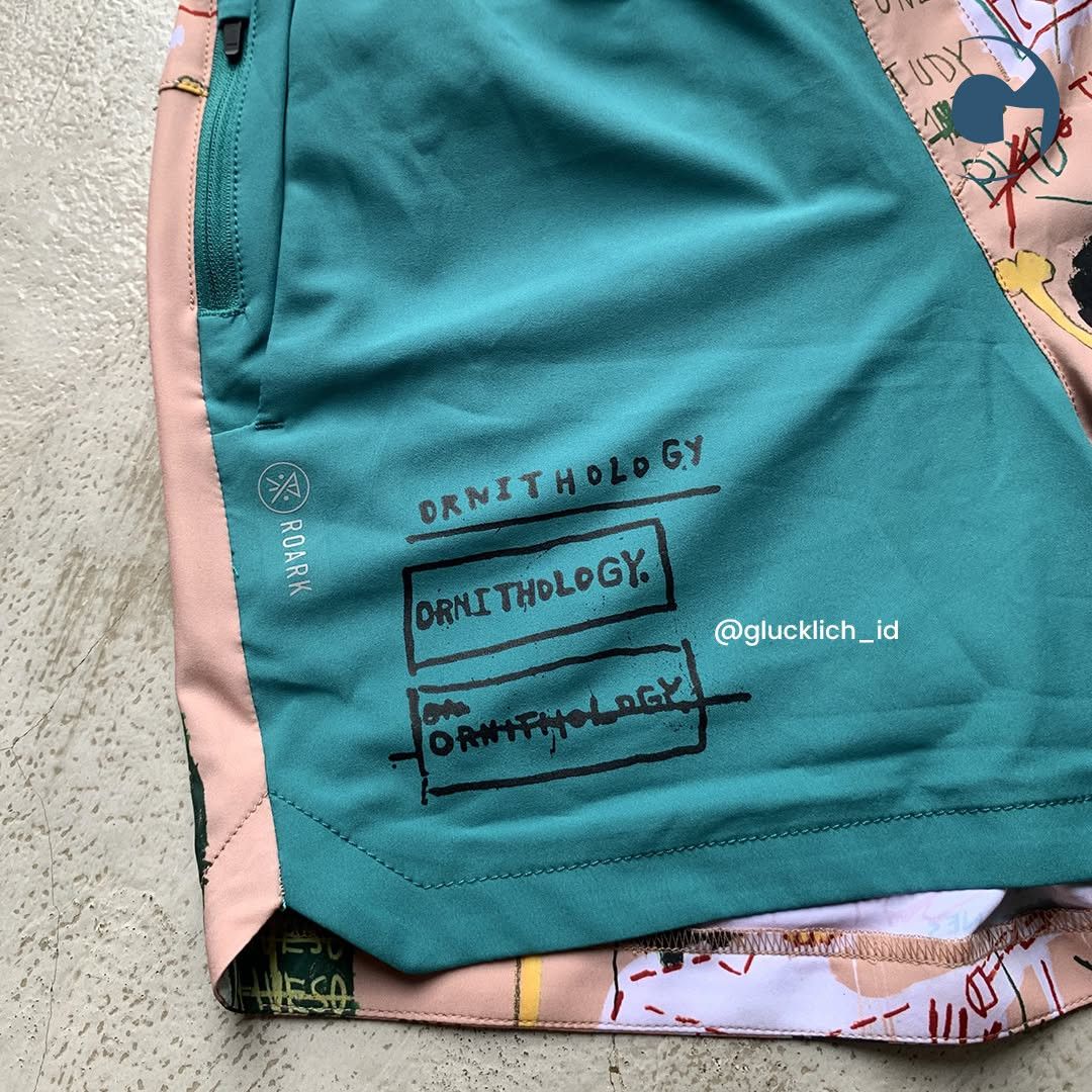 Roark Roark, Run Amok x Jean Michel Basquiat Serrano 5” Short Size US 28 / EU 44 - 5 Thumbnail