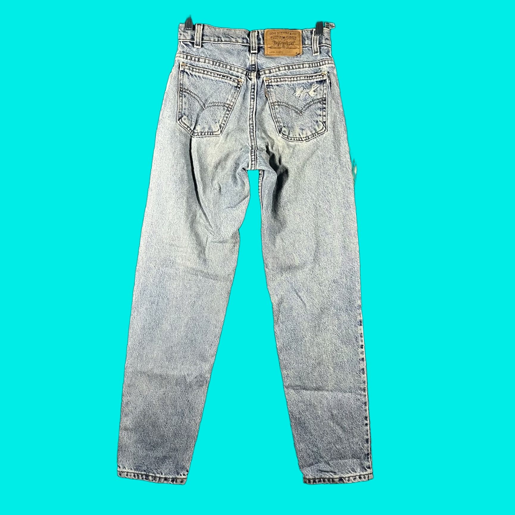 Levi's Levi's 950 Orange Tab Relaxed High Rise Vintage Denim Jeans Womens 26x27 Actual Size 26" / US 2 / IT 38 - 1 Thumbnail