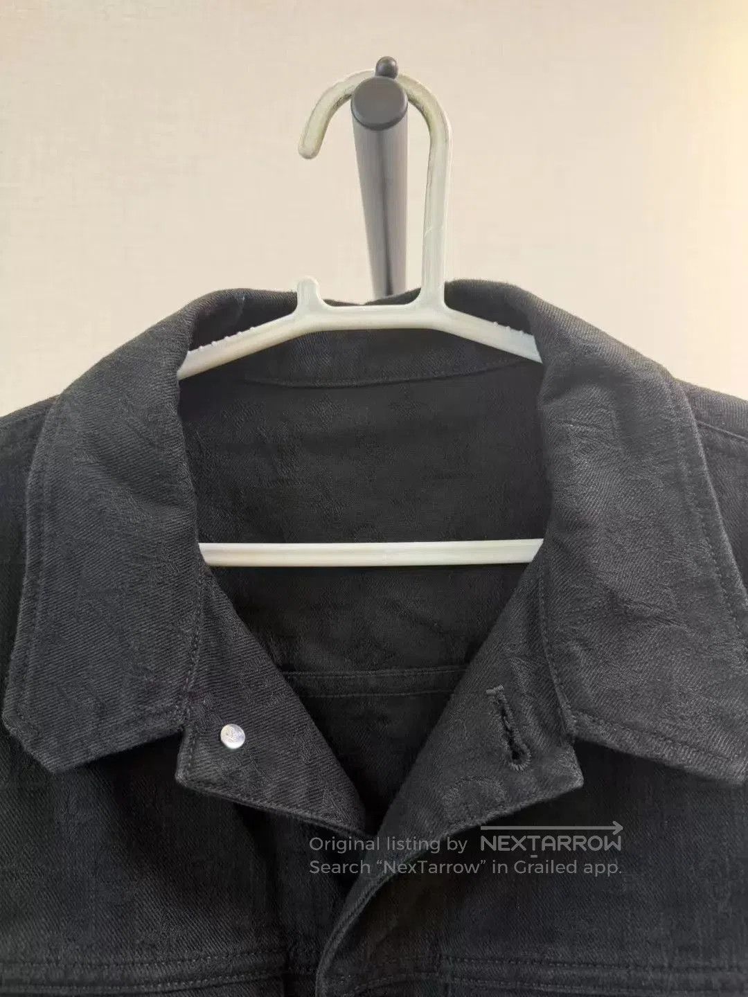 Louis Vuitton Black Denim Jacket - Size S. Size US S / EU 44-46 / 1 - 3 Thumbnail