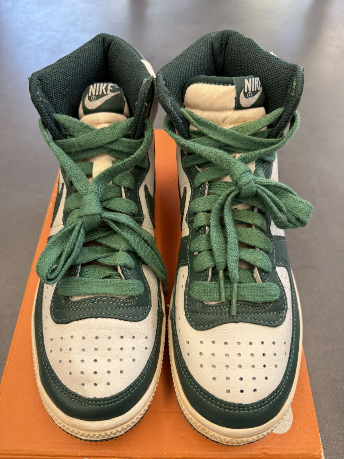 Nike 2008 Nike Terminator High Vintage Noble Green Size US 9 / EU 42 - 10 Thumbnail