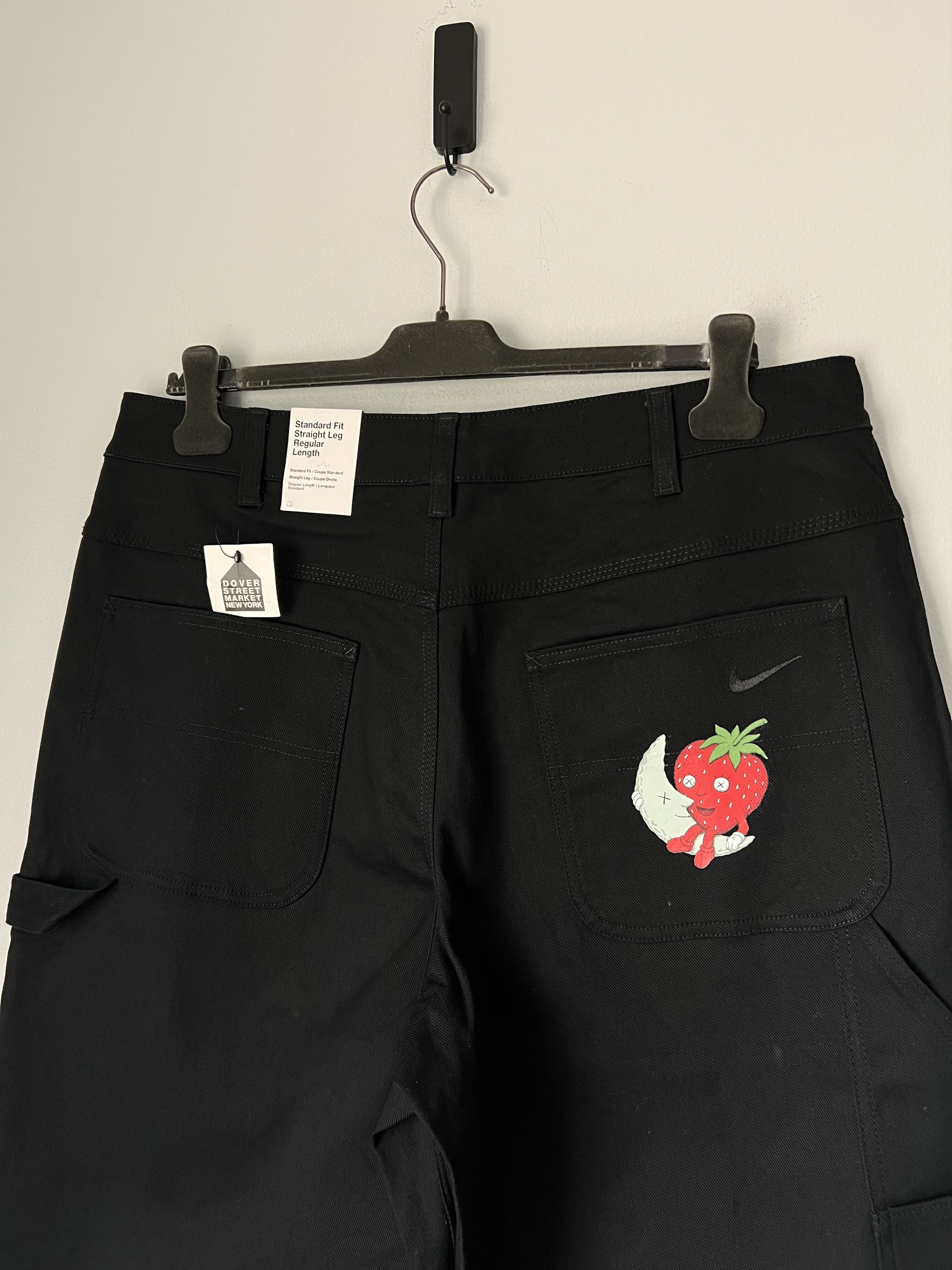 Nike KAWS Sky High Farm Carpenter Pants in Black