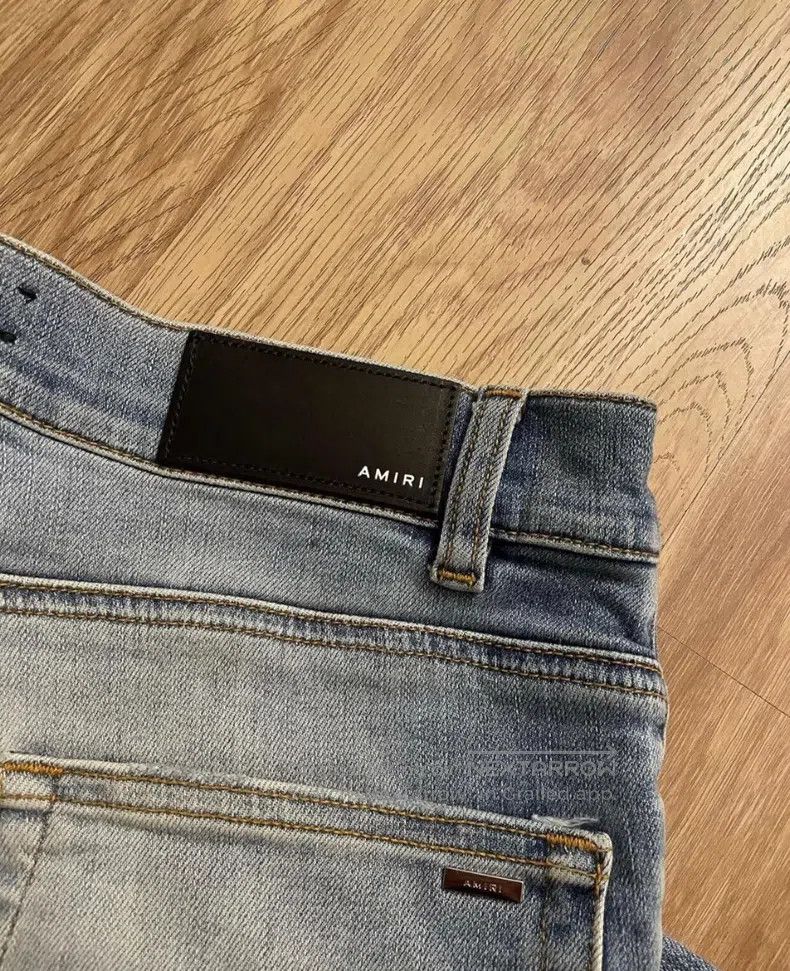 Amiri Amiri Classic Patchwork Denim Jeans, Size 31 Size US 31 - 3 Thumbnail