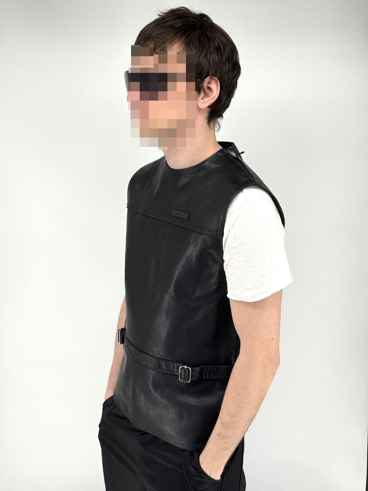 Prada Prada x Raf Simons Veal leather Vest Size US S / EU 44-46 / 1 - 2 Thumbnail