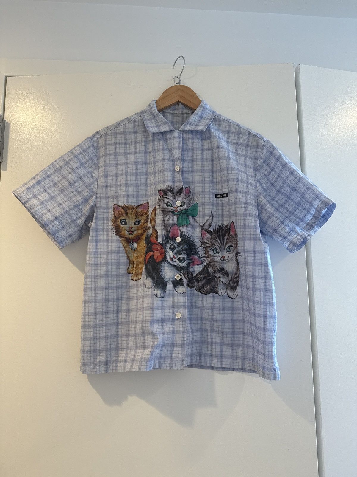 Miu Miu Cats button up Size US S / EU 44-46 / 1 - 1 Thumbnail