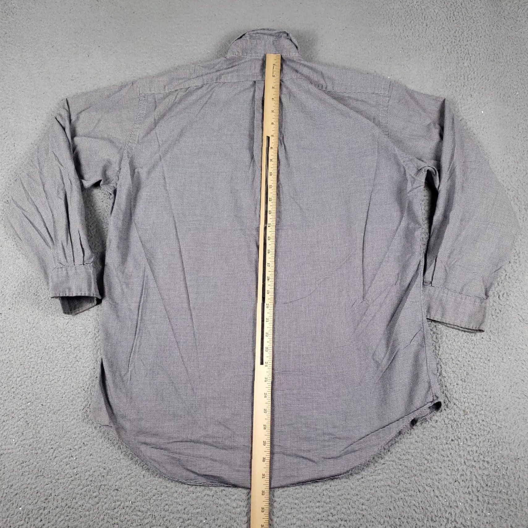 Ralph Lauren Ralph Lauren Dress Shirt Mens 15.5 Blue Long Sleeve Button-Down Regular Fit Size 40R - 4 Thumbnail