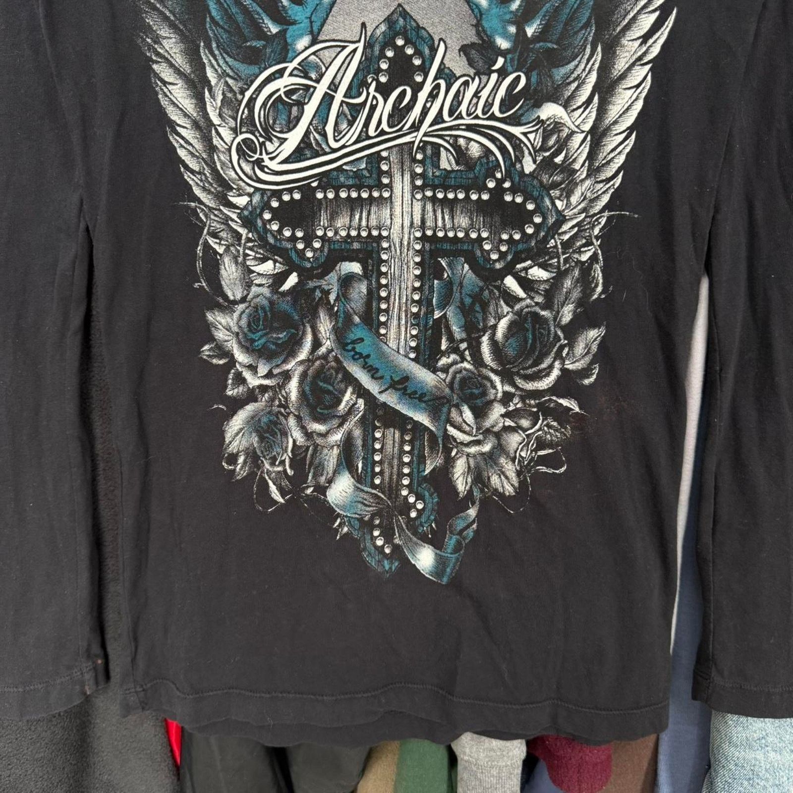 Other Vintage Y2K Archaic Womens Top With Cool Design Size S / US 4 / IT 40 - 4 Thumbnail