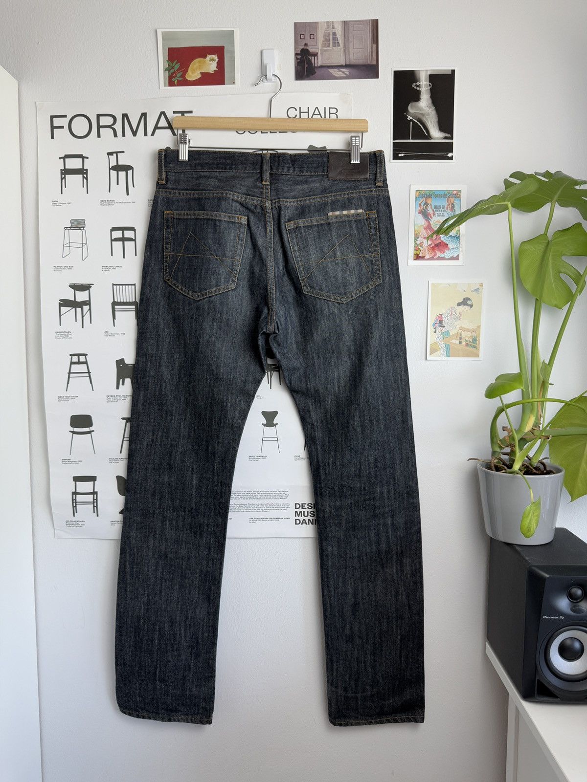 Aquascutum × Designer Aquascutum raw indigo denim pants 32 streetwear designer y2k Size US 32 / EU 48 - 2 Thumbnail