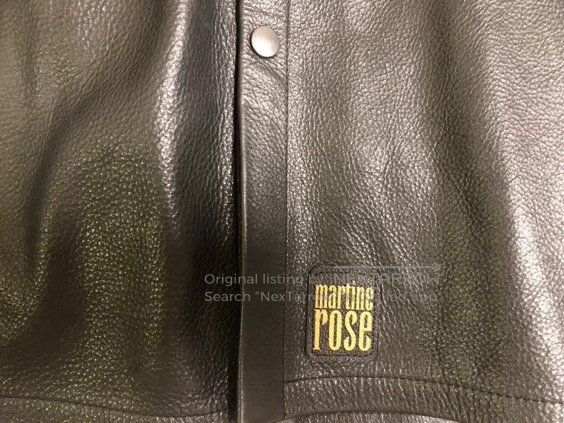 Martine Rose Martine Rose Cowhide Leather Jacket Size US M / EU 48-50 / 2 - 5 Thumbnail