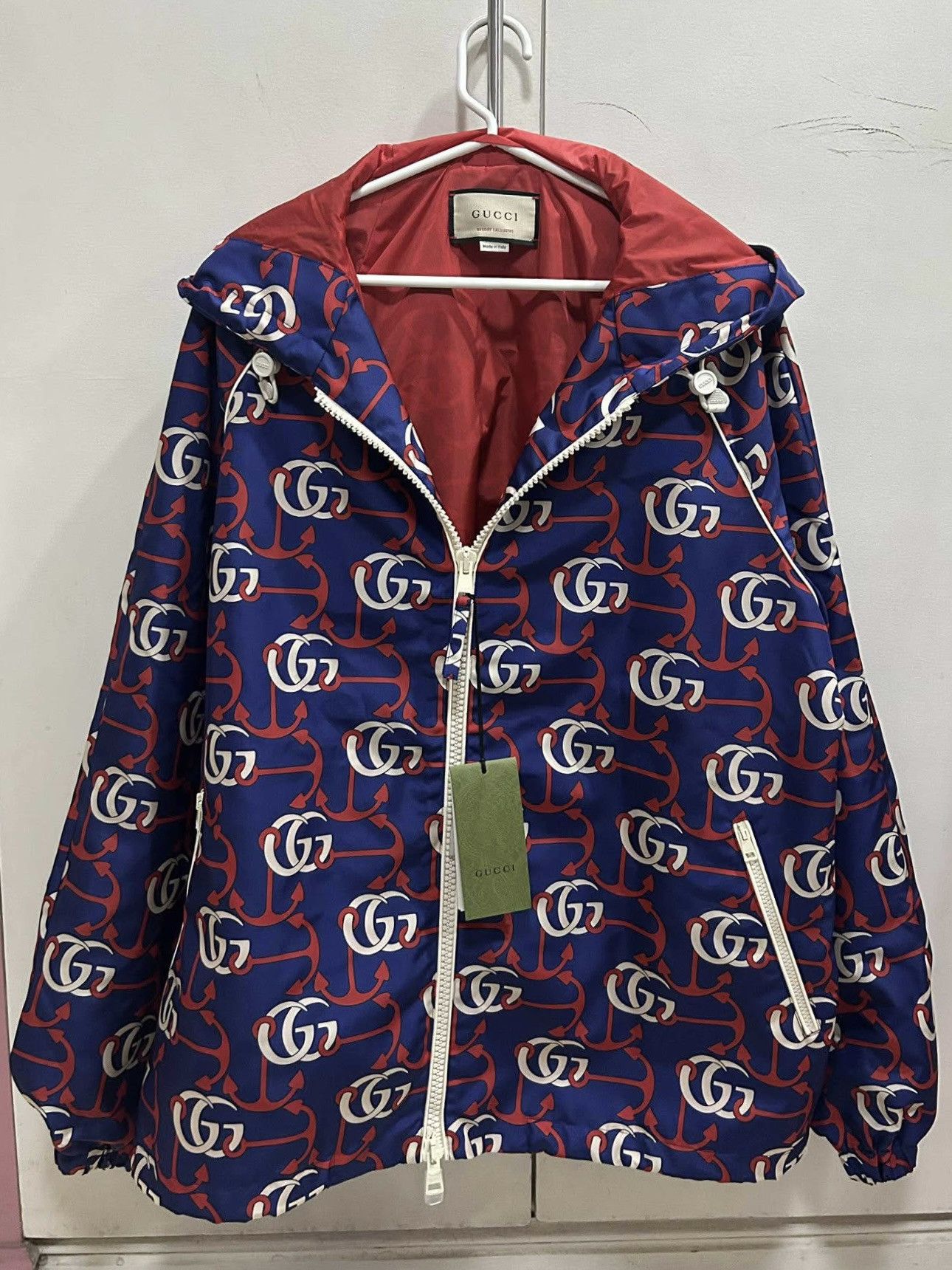 Gucci GUCCI DOUBLE ANCHOR JACKET (50) Size US L / EU 52-54 / 3 - 1 Thumbnail