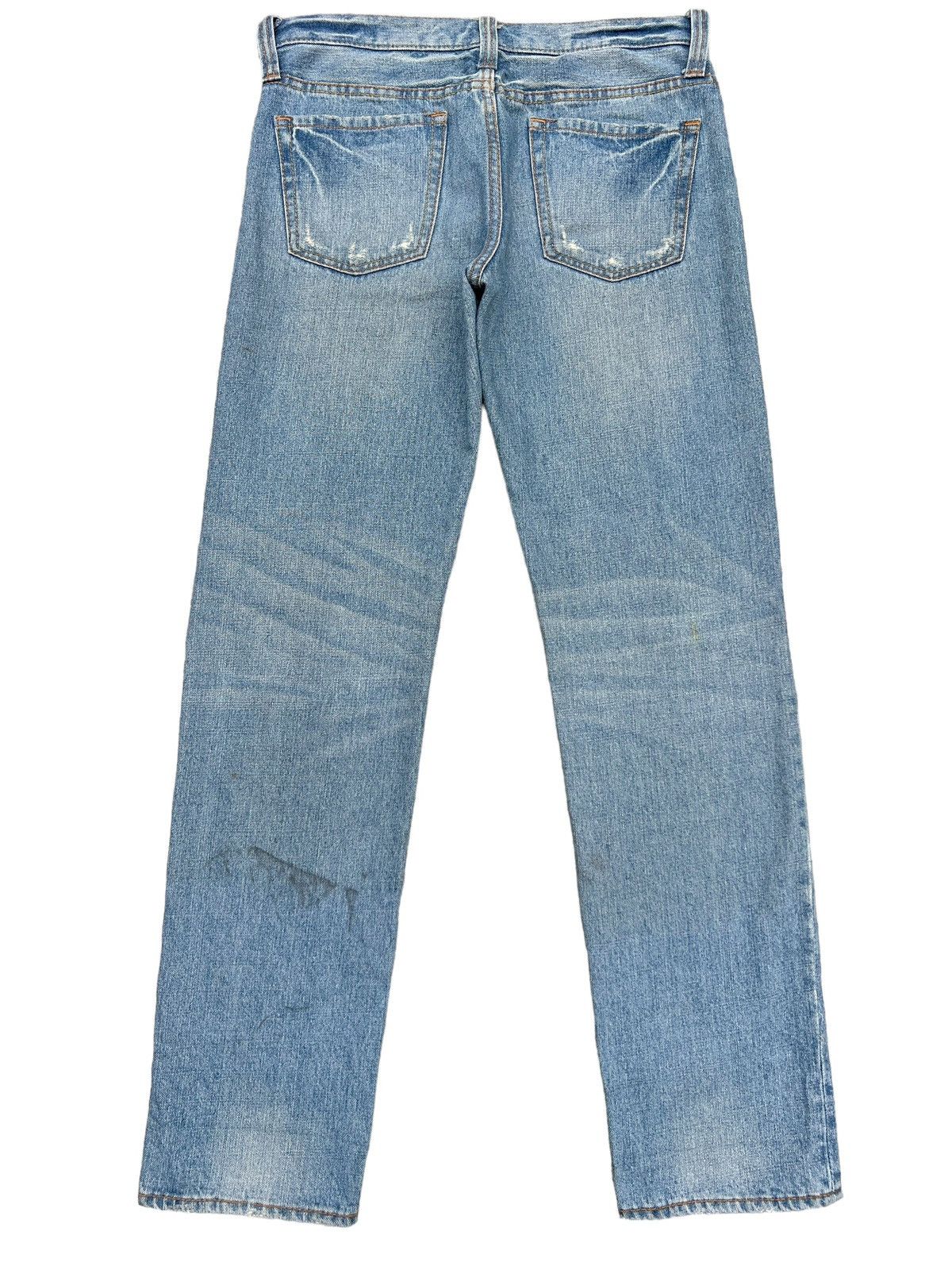 Japanese Brand Japanese Brand Distressed Patch Denim Jeans 31x30.5 Size US 31 - 3 Thumbnail