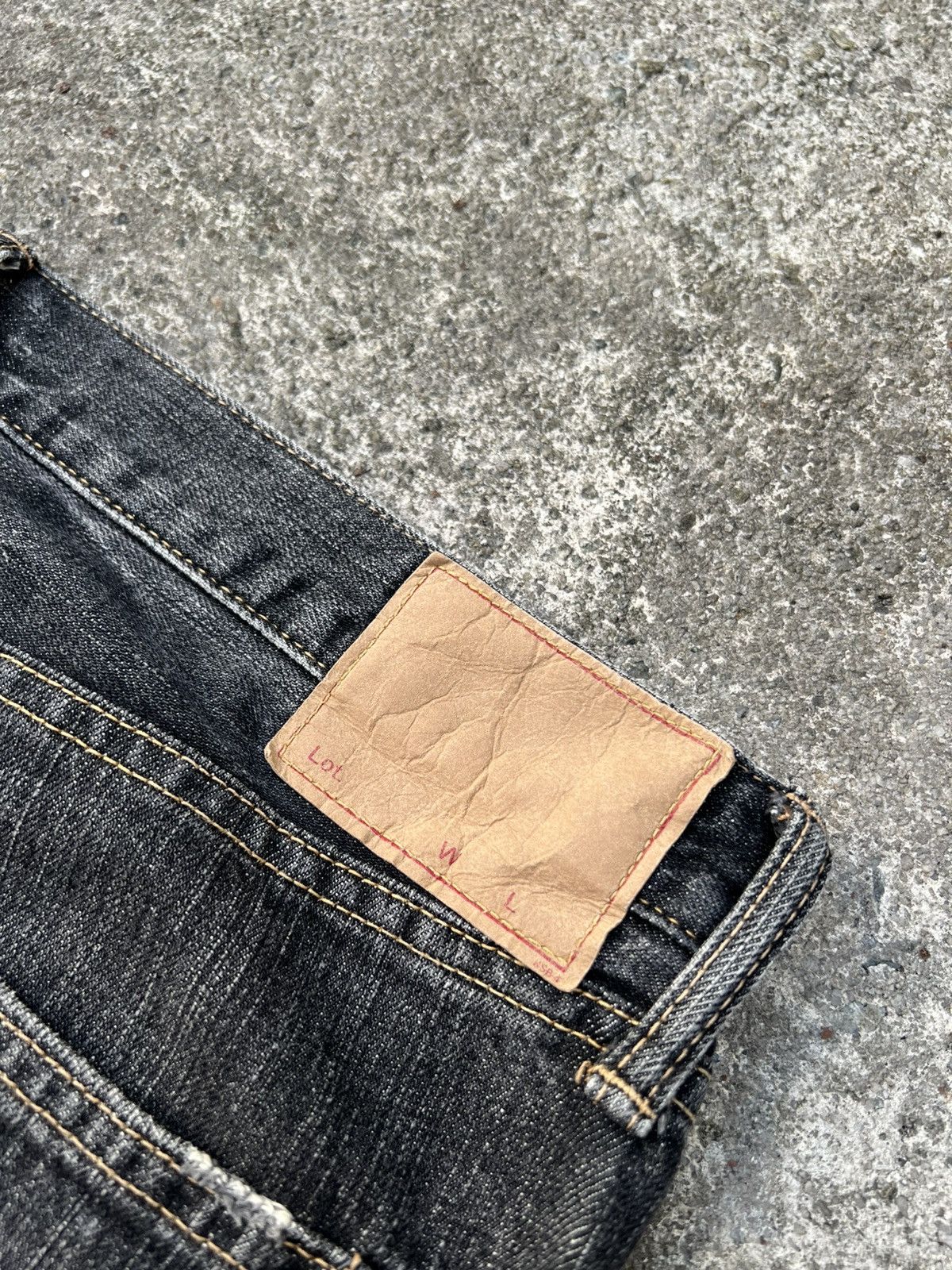 Spellbound Vintage 90’s Spellbound Mud Wash Jean #japan Size US 35 - 22 Thumbnail