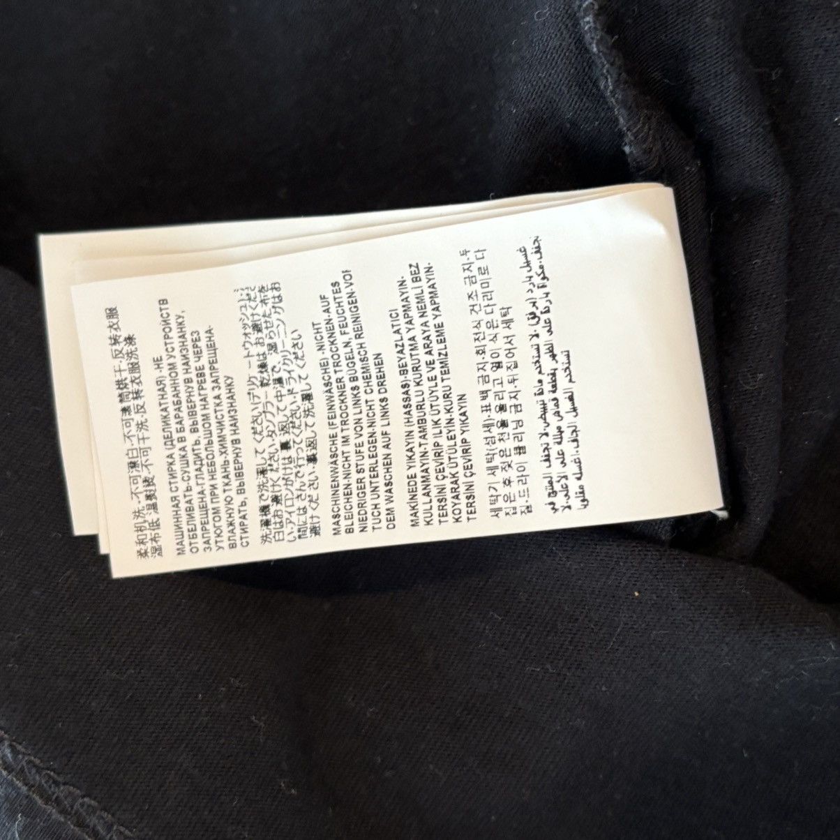 Versace Versace Triple Card Black Tee Shirt Size Small Size US S / EU 44-46 / 1 - 8 Thumbnail