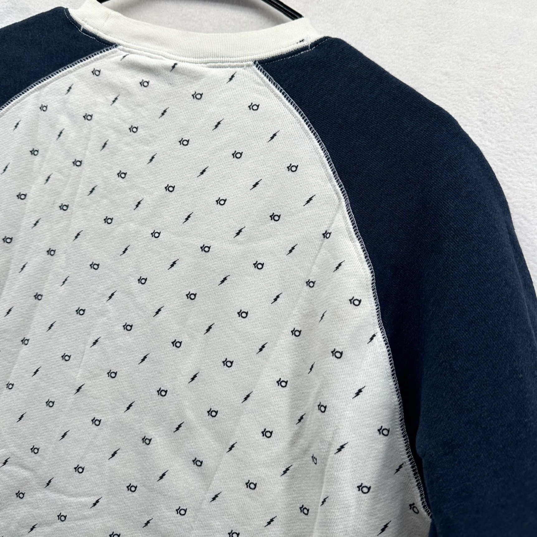 Nike VINTAGE Nike Sweatshirt Pullover Men’s Medium Kevin Durant Long Sleeve Blue White Crew Neck Comfort Seasonal Winter Classic Size US M / EU 48-50 / 2 - 7 Thumbnail