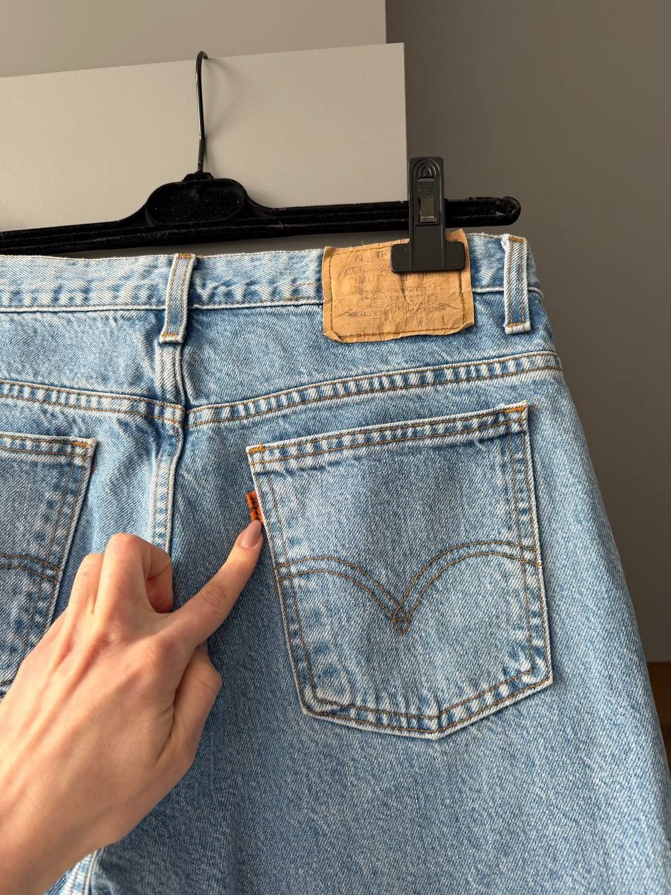 Levi's Vintage Levi’s 646 flared bell bottom denim jeans orange tab Size US 32 / EU 48 - 5 Thumbnail