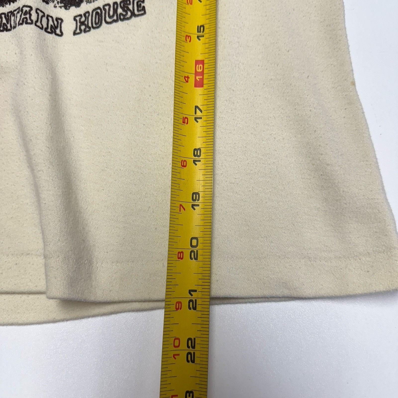 Hanes Vintage Hanes Designer Tees Womens Large 16x21 Cabin Mountai Size L / US 10 / IT 46 - 12 Thumbnail