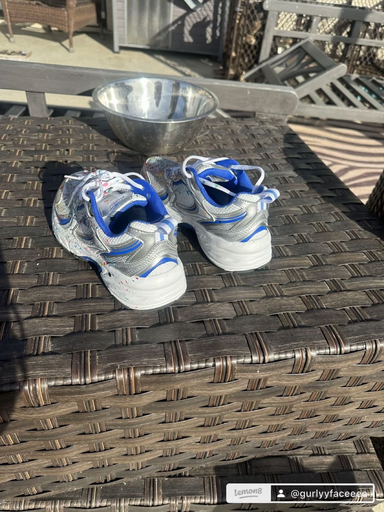 Avia 🎨 Custom Paint Splatter Shoes – All Sizes Available! Size US 9 / EU 42 - 1 Thumbnail