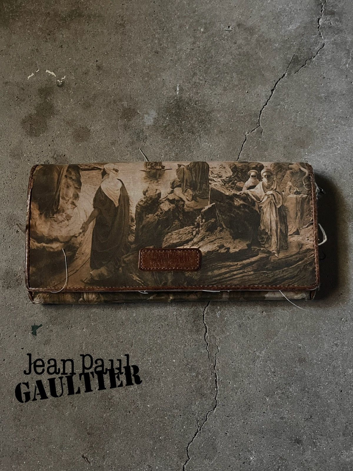 image of Jean Paul Gaultier Jean Paul Gualtier Wallet Ss98 in Brown, Men's