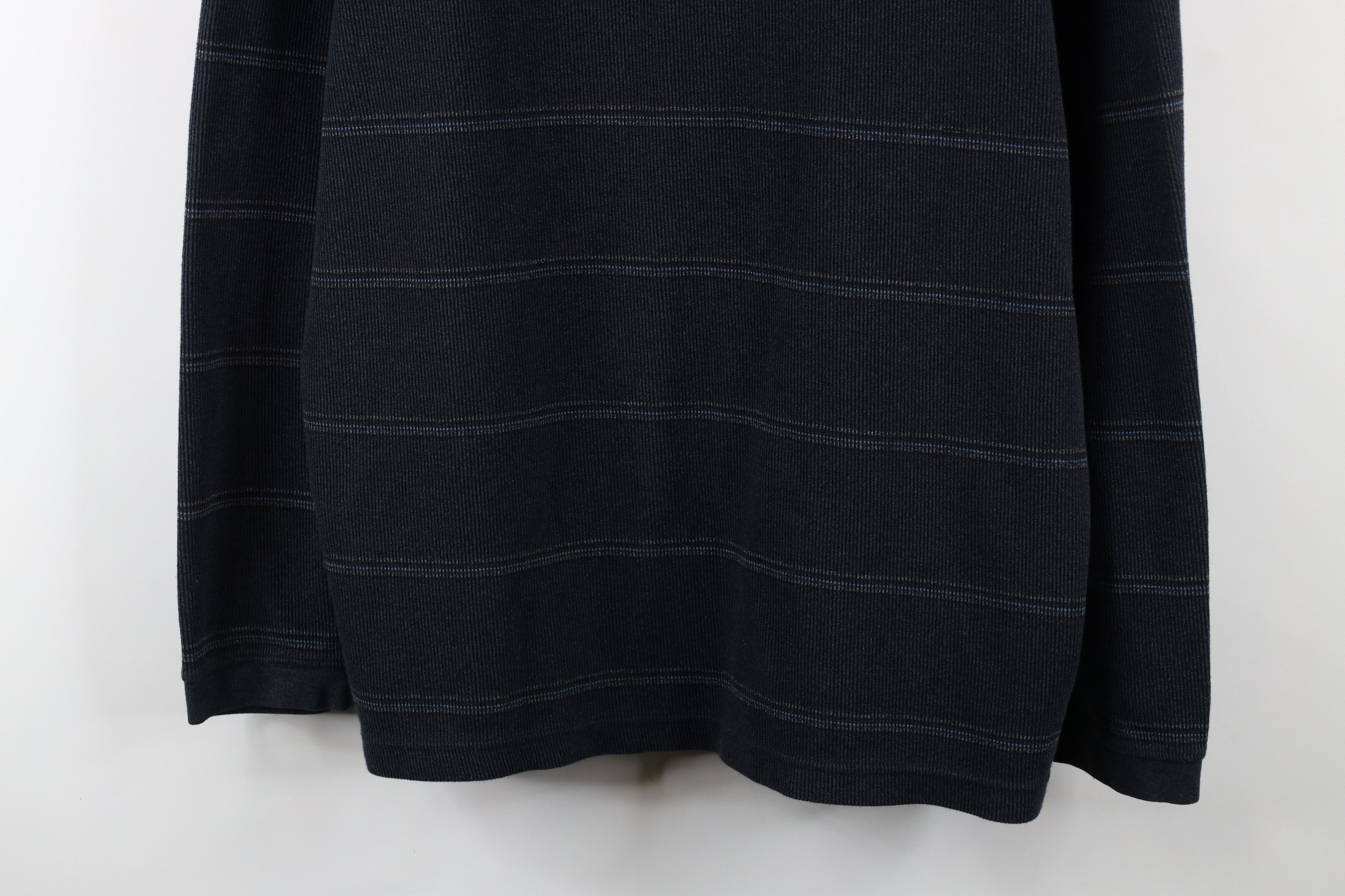 Vintage Vintage Streetwear Ribbed Knit Long Sleeve Henley T-Shirt Size US XL / EU 56 / 4 - 3 Thumbnail