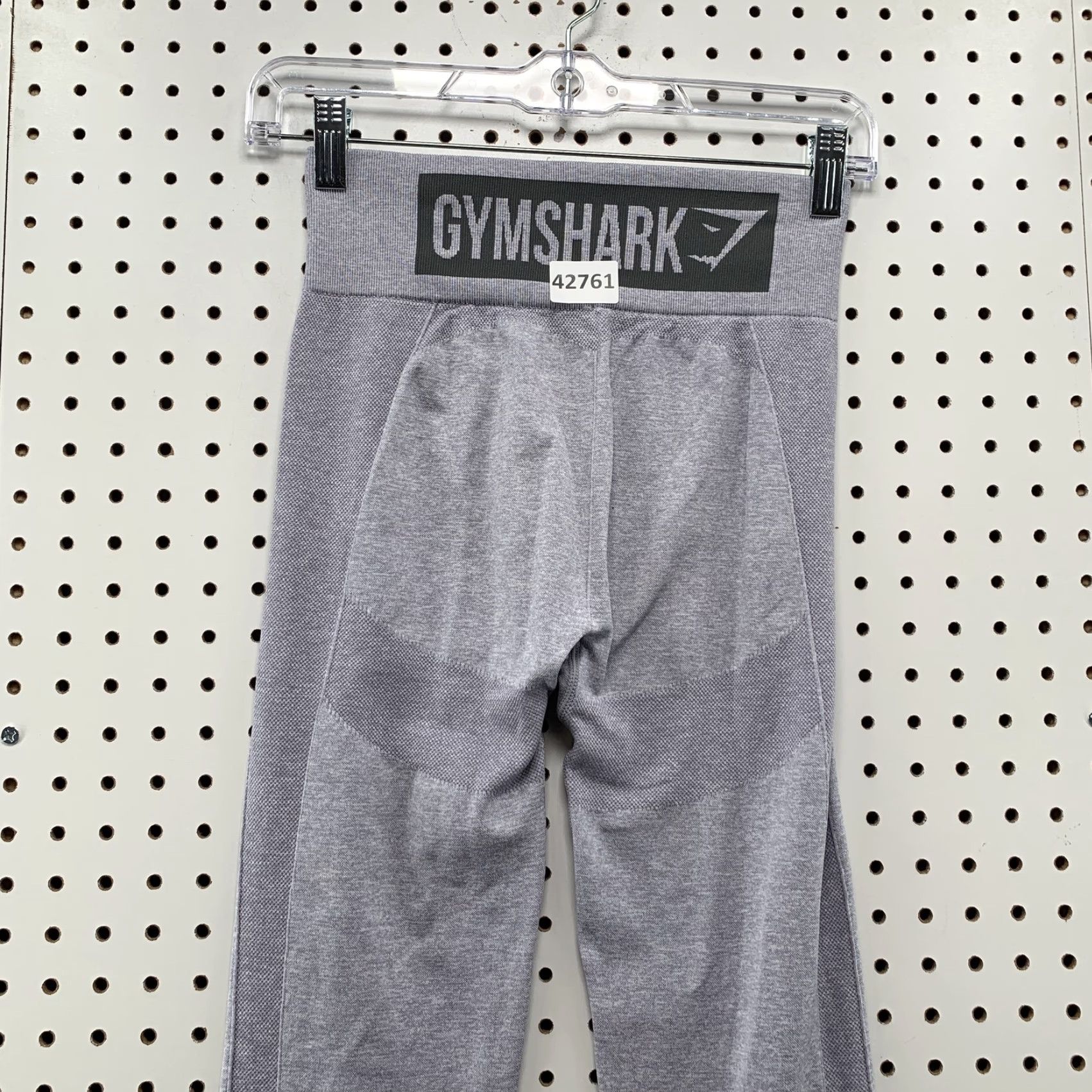Gymshark Gymshark Leggings Womens Small Gray Yoga Active Run 24x26 Shirt Pants Regular Inseam 26 in Color Gray Womens Size 28" / US 6 / IT 42 - 2 Thumbnail
