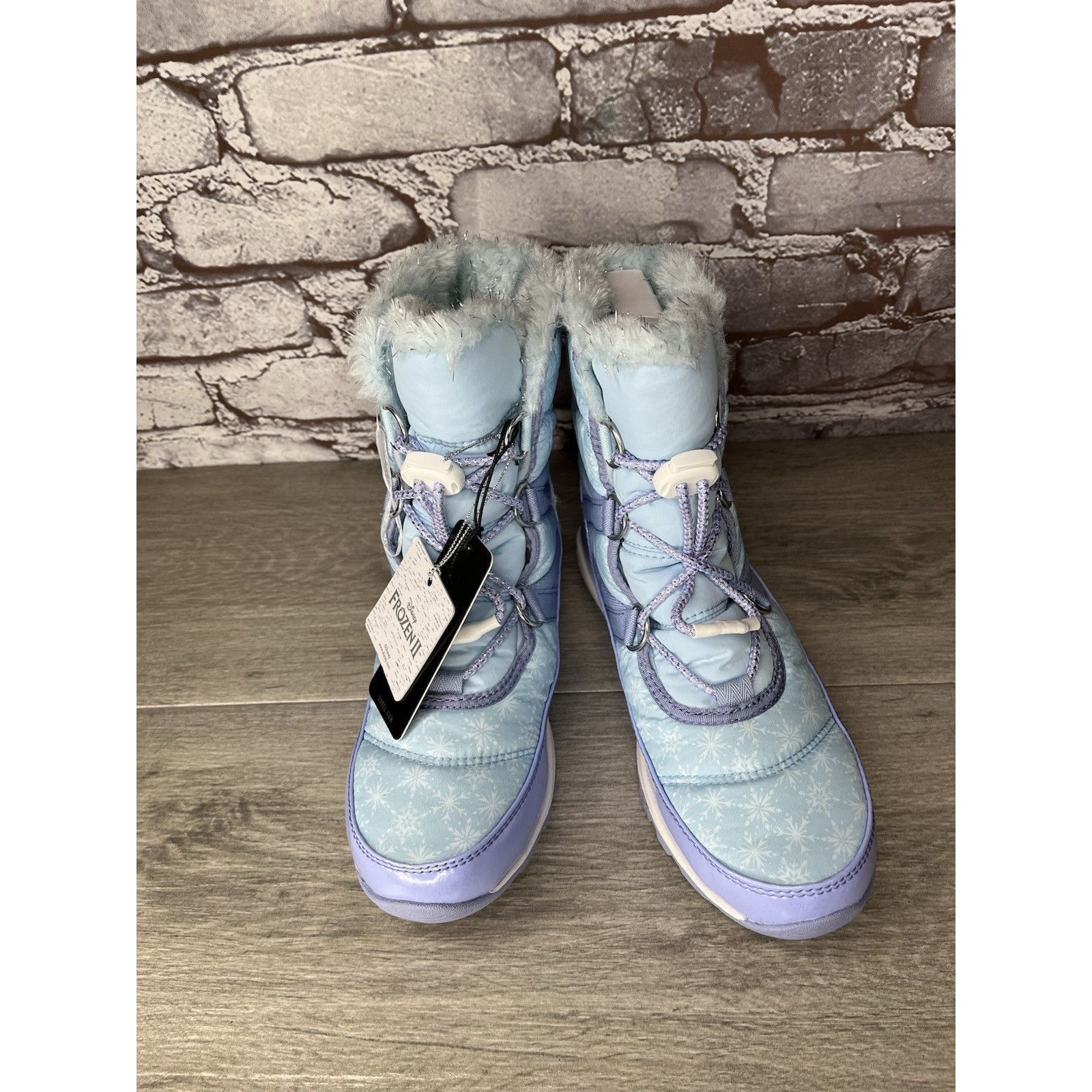 SOREL Disney X Sorel Z52113 Blue Whitney Short Frozen 2 Elsa Snow Size US 5 / IT 35 - 1 Thumbnail