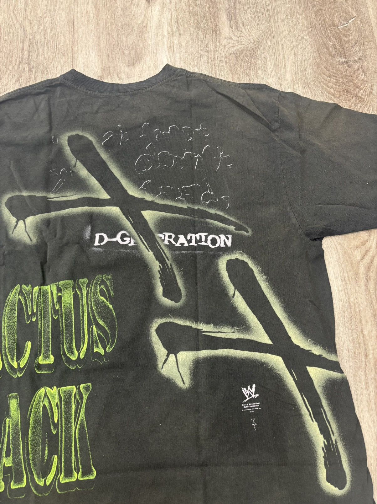 Travis Scott × WWE Travis Scott x WWE Two Words DX Tee Size XL New Size US XL / EU 56 / 4 - 4 Thumbnail