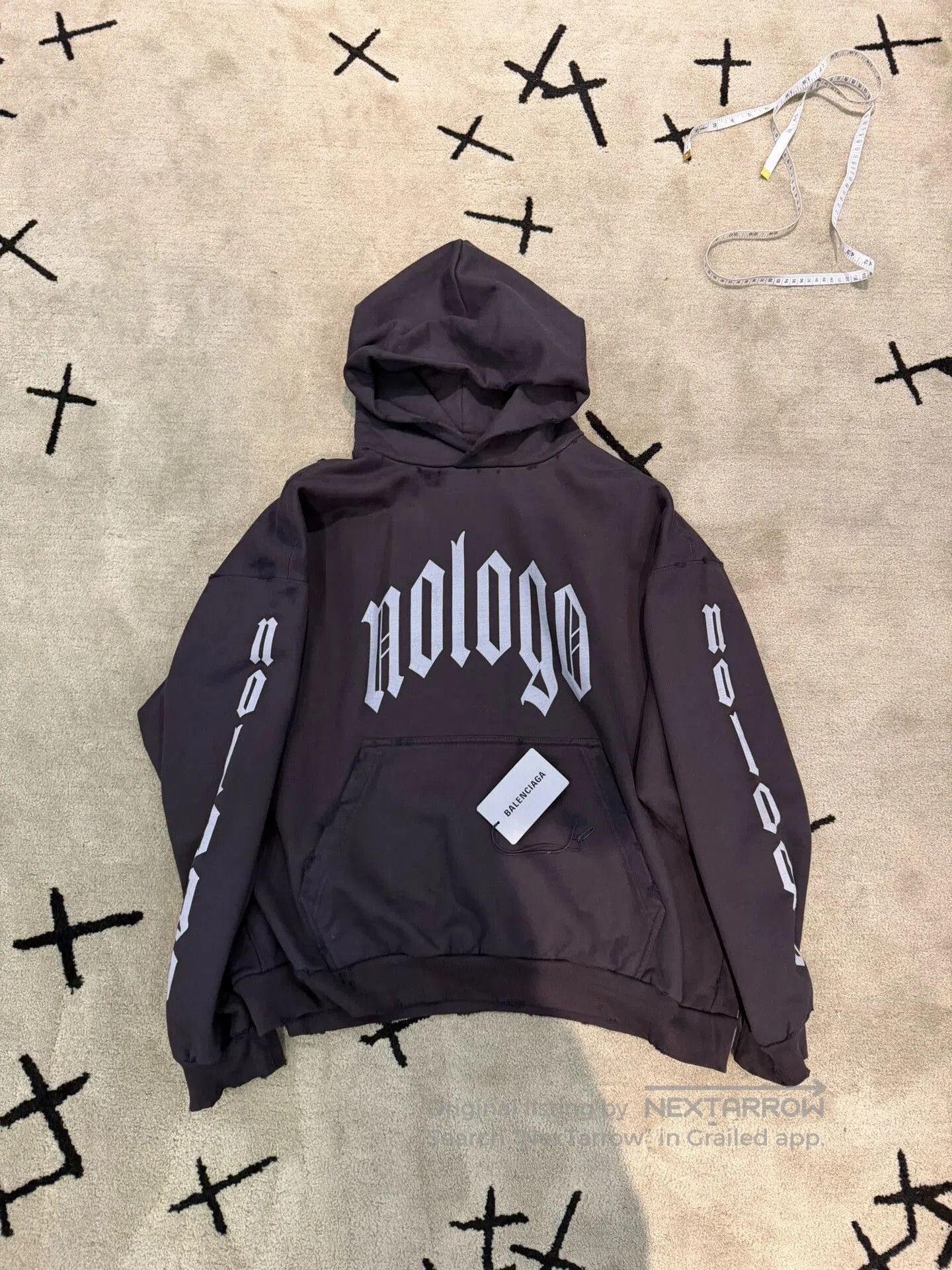 Balenciaga Balenciaga Distressed Hoodie for Unisex. Size US M / EU 48-50 / 2 - 1 Thumbnail