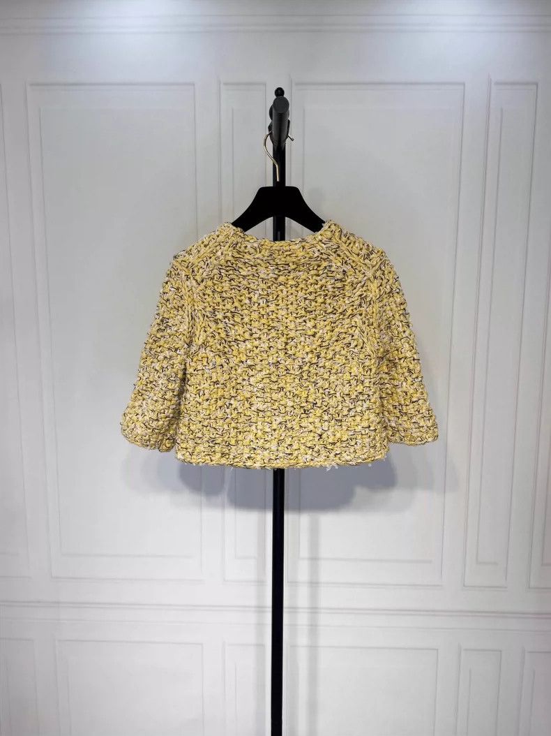 Chanel Chanel Chick yellow woven outside 2504-Nextarrow Size XS / US 0-2 / IT 36-38 - 2 Thumbnail