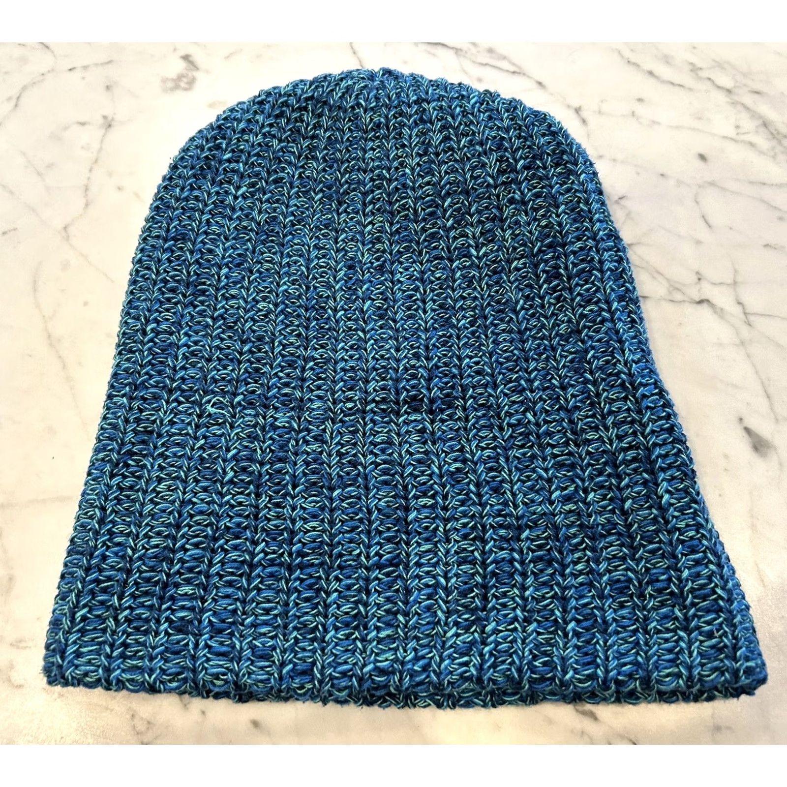 Vintage Love Your Melon Beanie Women One Size Orange Blue Beanie Womens Size ONE SIZE - 3 Thumbnail