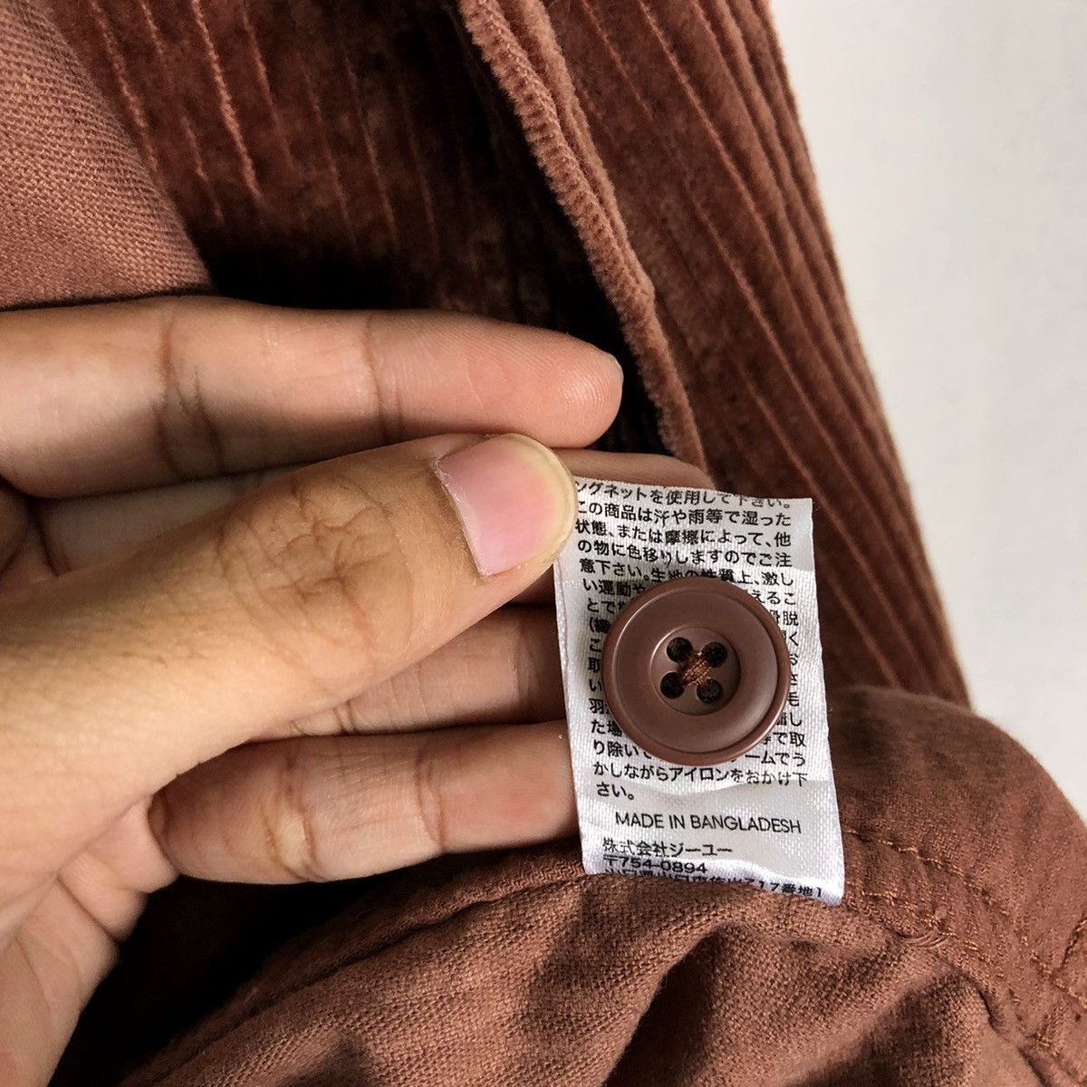 Japanese Brand 🔥90’s Issey Miyake Design Corduroy Work Jacket GU Japan Size US XL / EU 56 / 4 - 15 Thumbnail