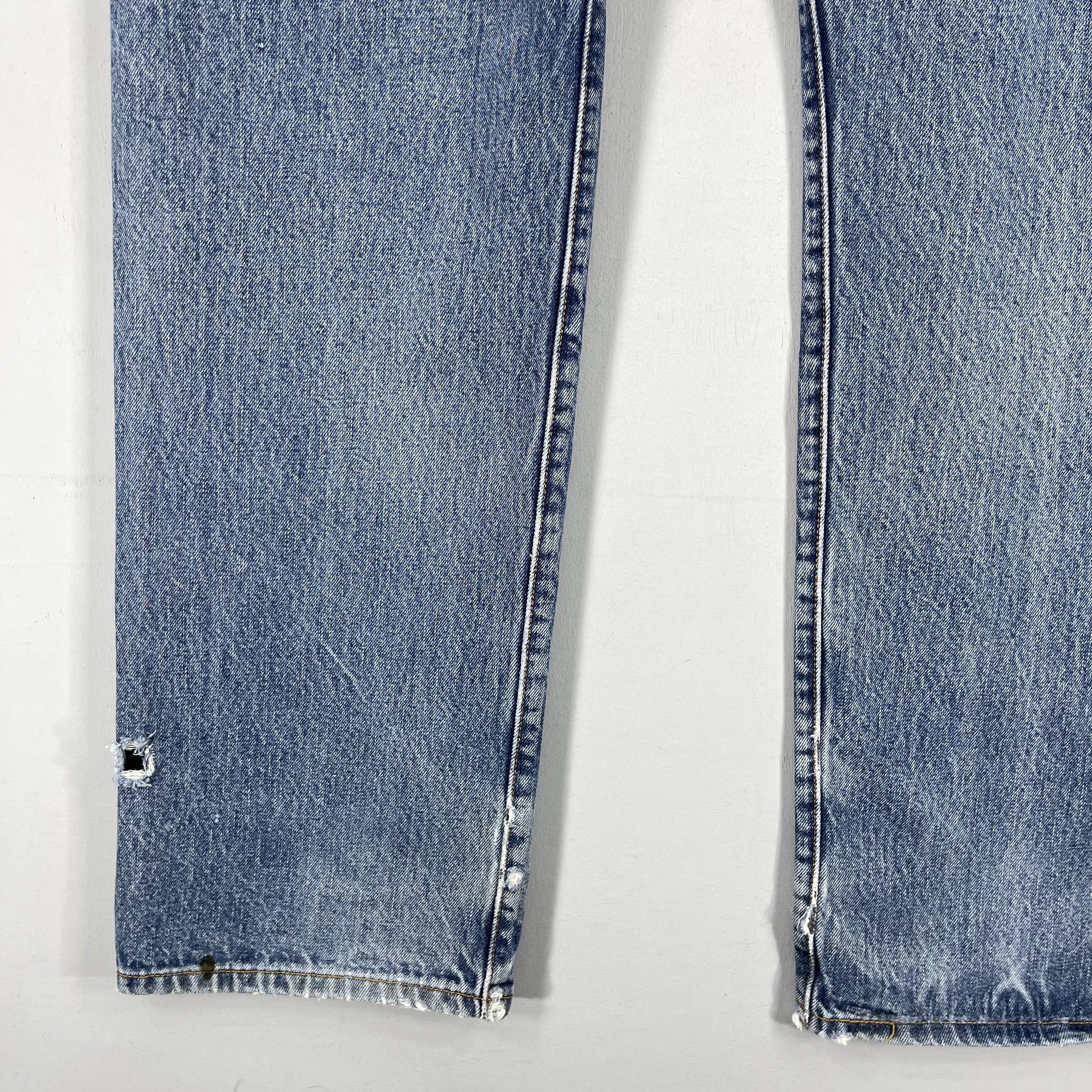 Levi's × Vintage W38 L34 Vintage Levis 501 Distressed Reinforced Dirty Jeans Size US 38 / EU 54 - 19 Thumbnail