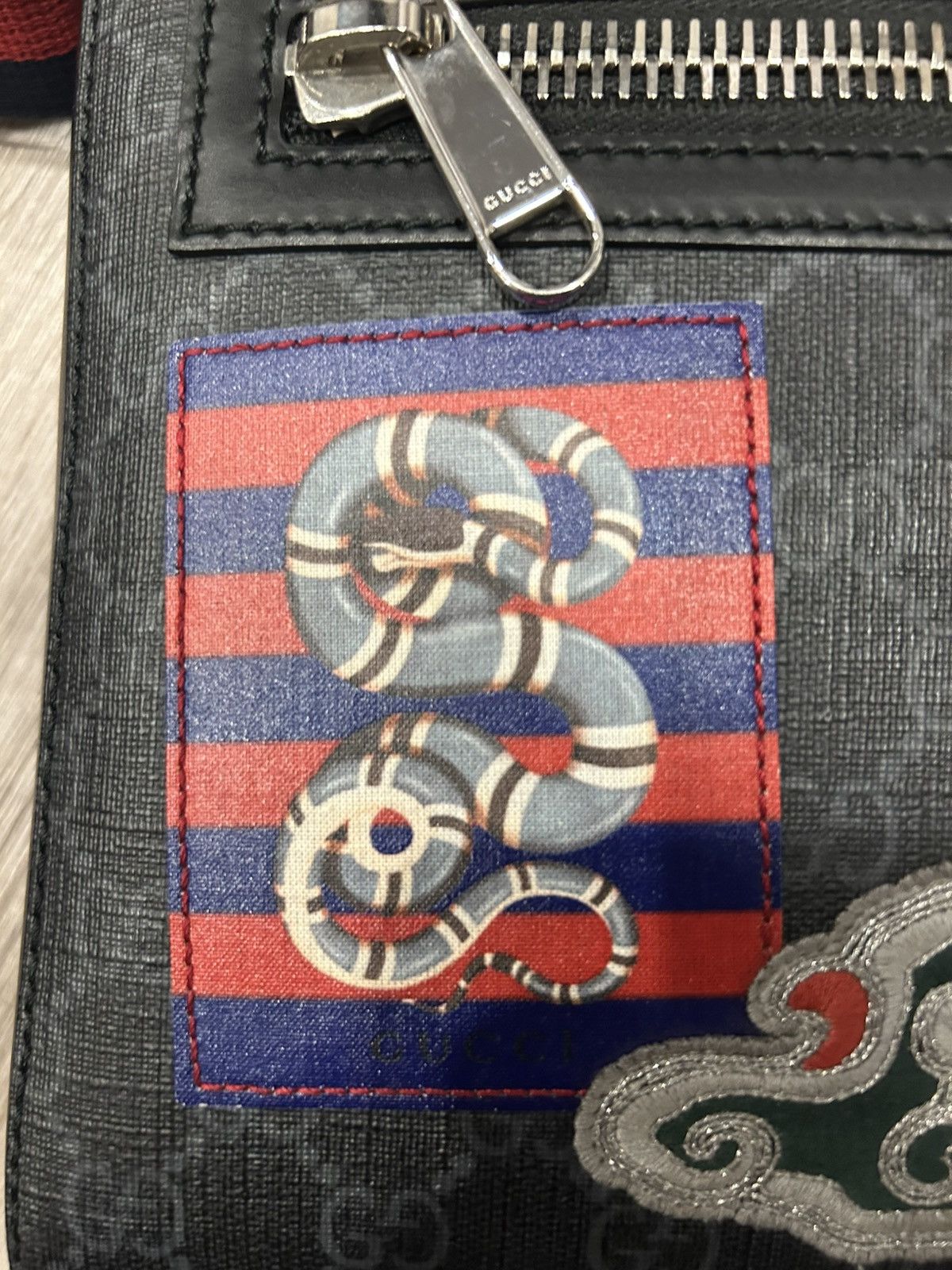 Gucci Gucci GG Supreme Night Courier Messenger Bag Size ONE SIZE - 8 Thumbnail