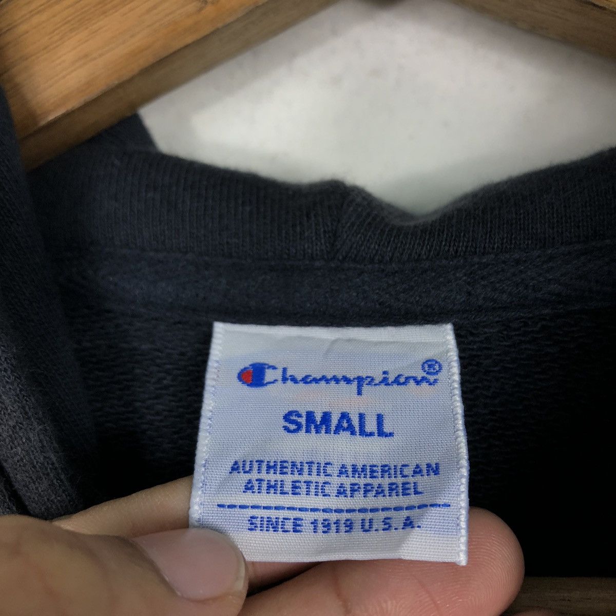Champion × Japanese Brand × Vintage 📌Vintage Champion Hoodie Big Logo Pull Over Size US S / EU 44-46 / 1 - 17 Thumbnail