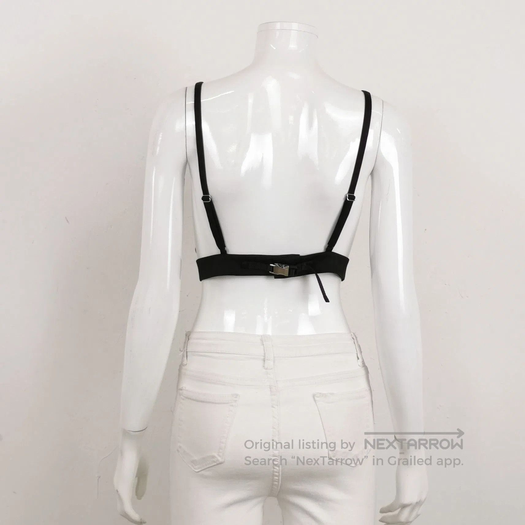 Prada Prada Triangle Logo Black Top . Size M / US 6-8 / IT 42-44 - 2 Thumbnail