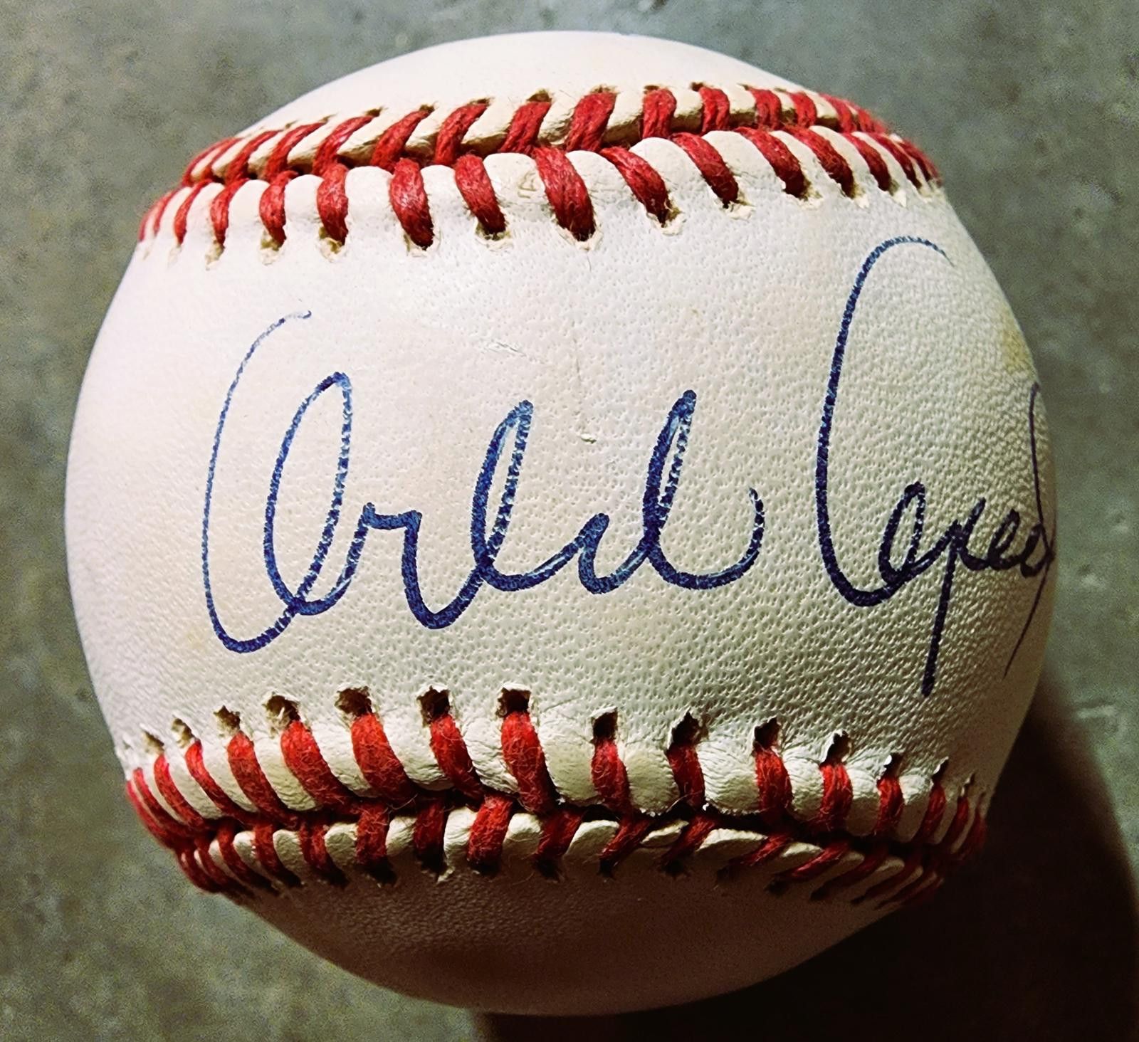 Other Orlando Cepeda signed autographed baseball. COA Size ONE SIZE - 1 Thumbnail