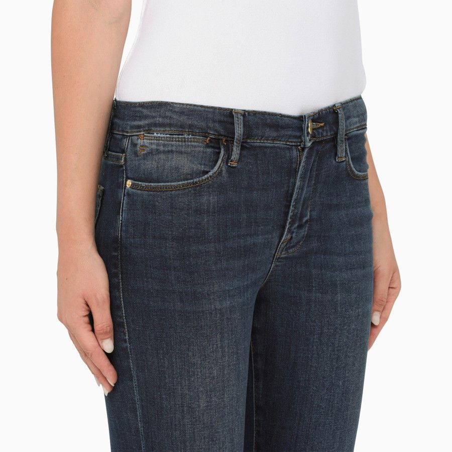 Frame o1d2blof0824 Le High Skinny Jeans in Blue Size 25" / US 0 / IT 36 - 5 Thumbnail