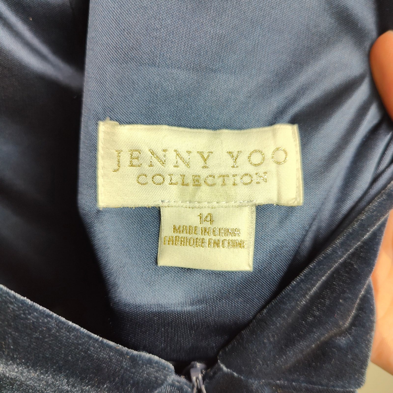 Anthropologie Anthropologie BHLDN Jenny Yoo Ryland Dress Womens 14 Blue Size XL / US 12-14 / IT 48-50 - 6 Thumbnail