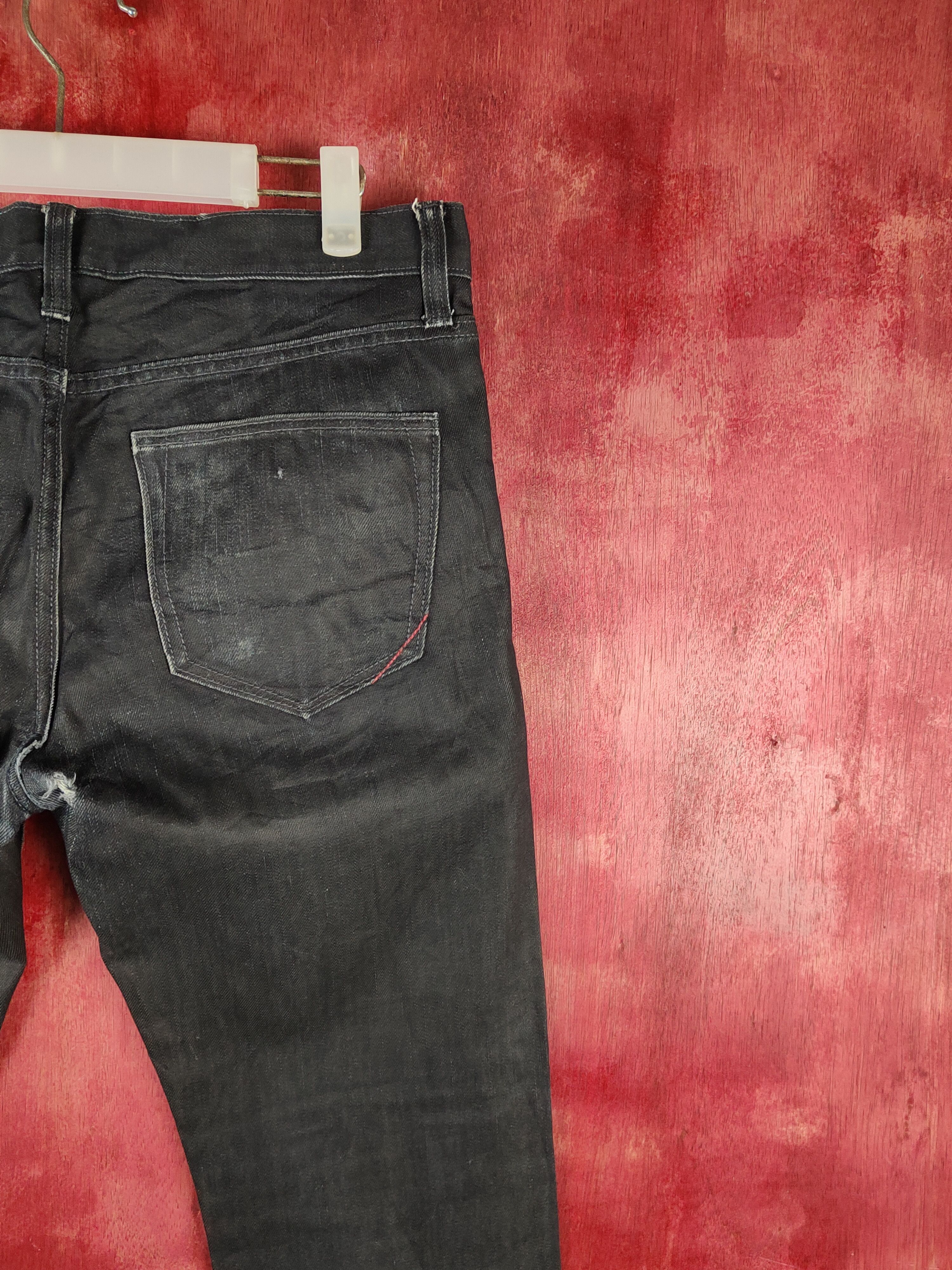 Banana Republic Banana Republic Black Distressed Ripped Jeans #S2315 Size US 32 / EU 48 - 11 Thumbnail