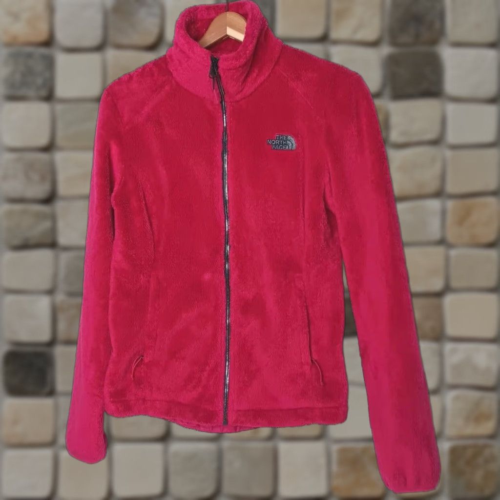 The North Face The North Face Jacket Women XS Osito Pink Plush Fleece Zip Silver Accents Size XS / US 0-2 / IT 36-38 - 1 Thumbnail