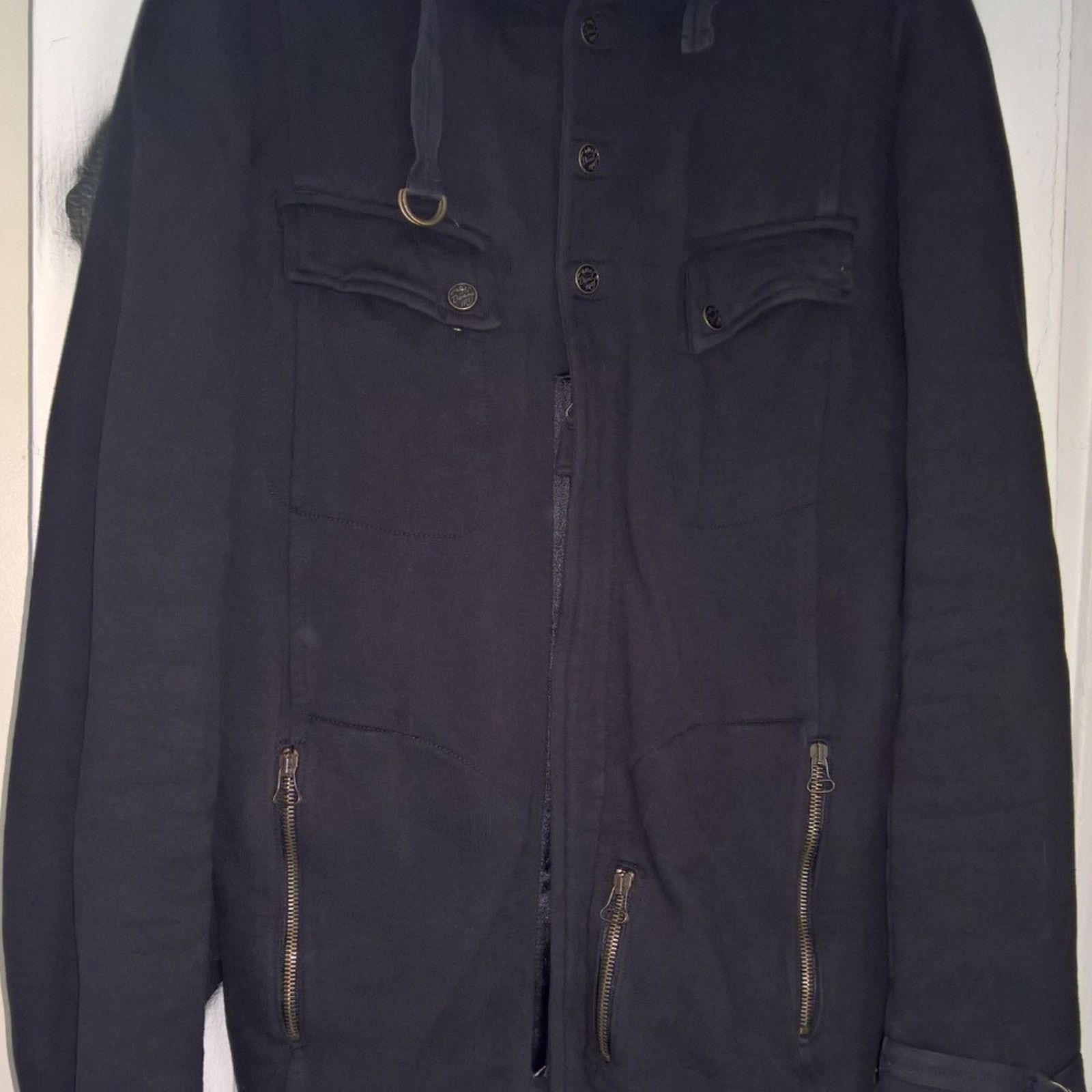 Diesel Diesel Vintage Cotton Heavy Hoodie NWOT Sz XL Size US XL / EU 56 / 4 - 11 Thumbnail