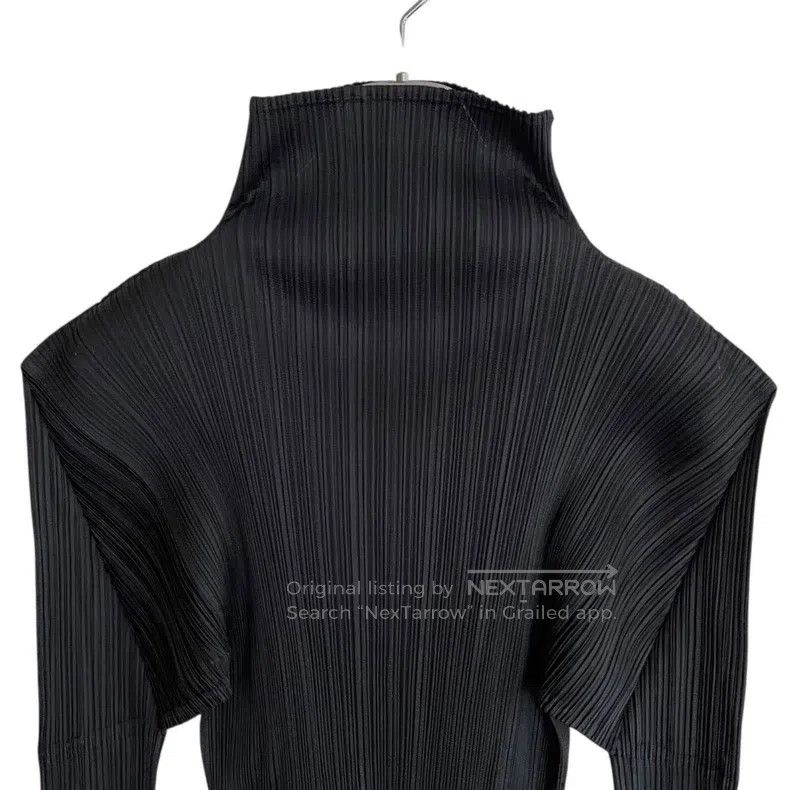 Issey Miyake Issey Miyake Black Long Sleeve Size XL / US 12-14 / IT 48-50 - 2 Thumbnail