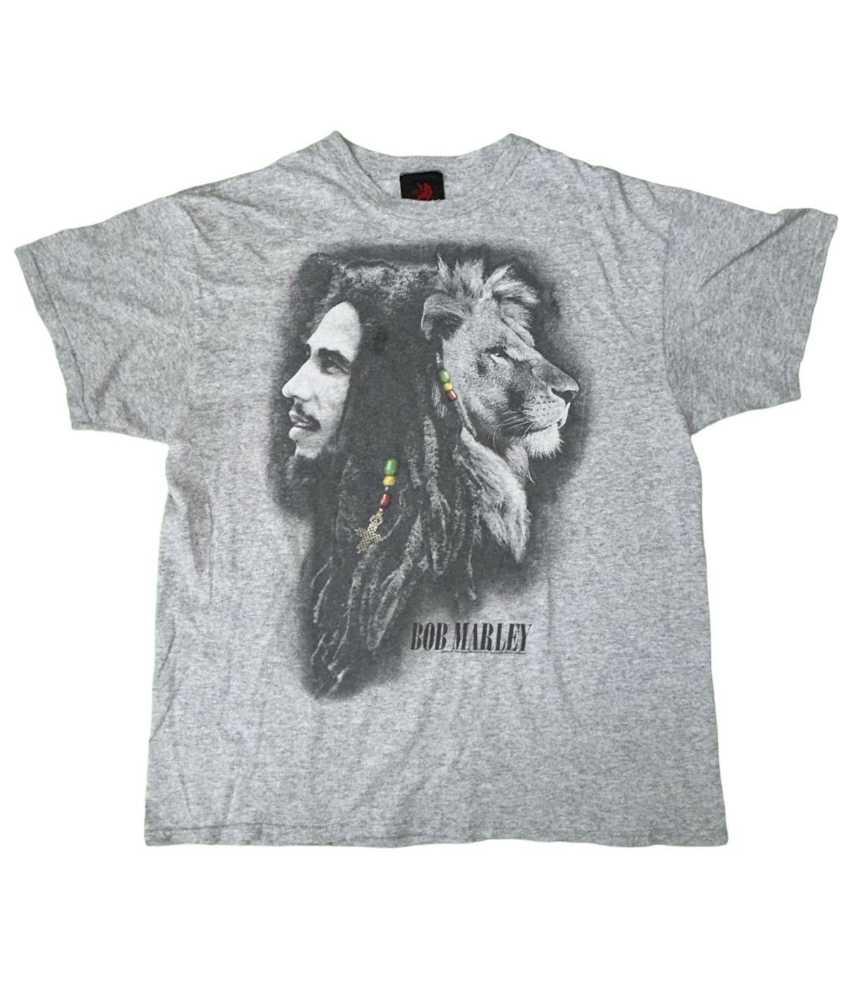 Band Tees × Vintage 2000s Bob Marley Tee Size US XL / EU 56 / 4 - 2 Thumbnail