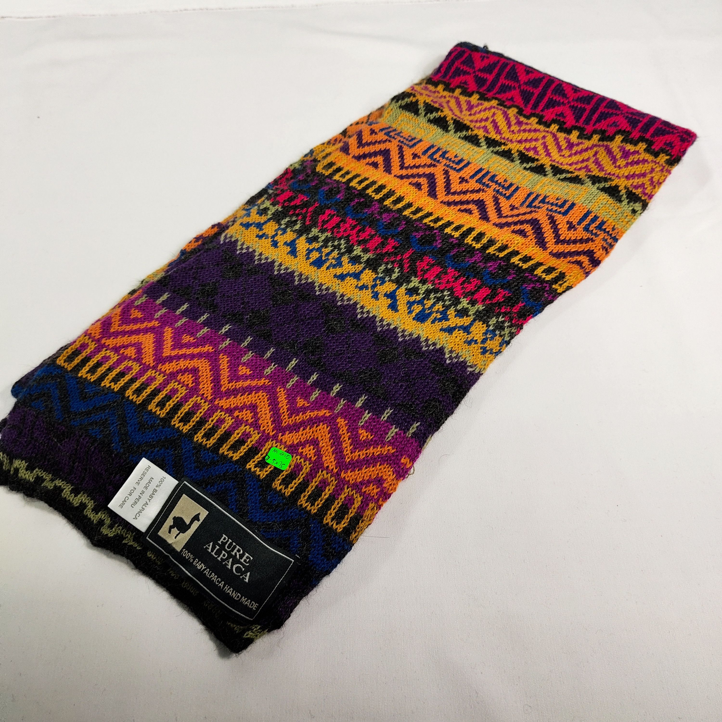 Vintage Pure Alpaca Scarf / Muffler / Neckwear Size ONE SIZE - 5 Thumbnail