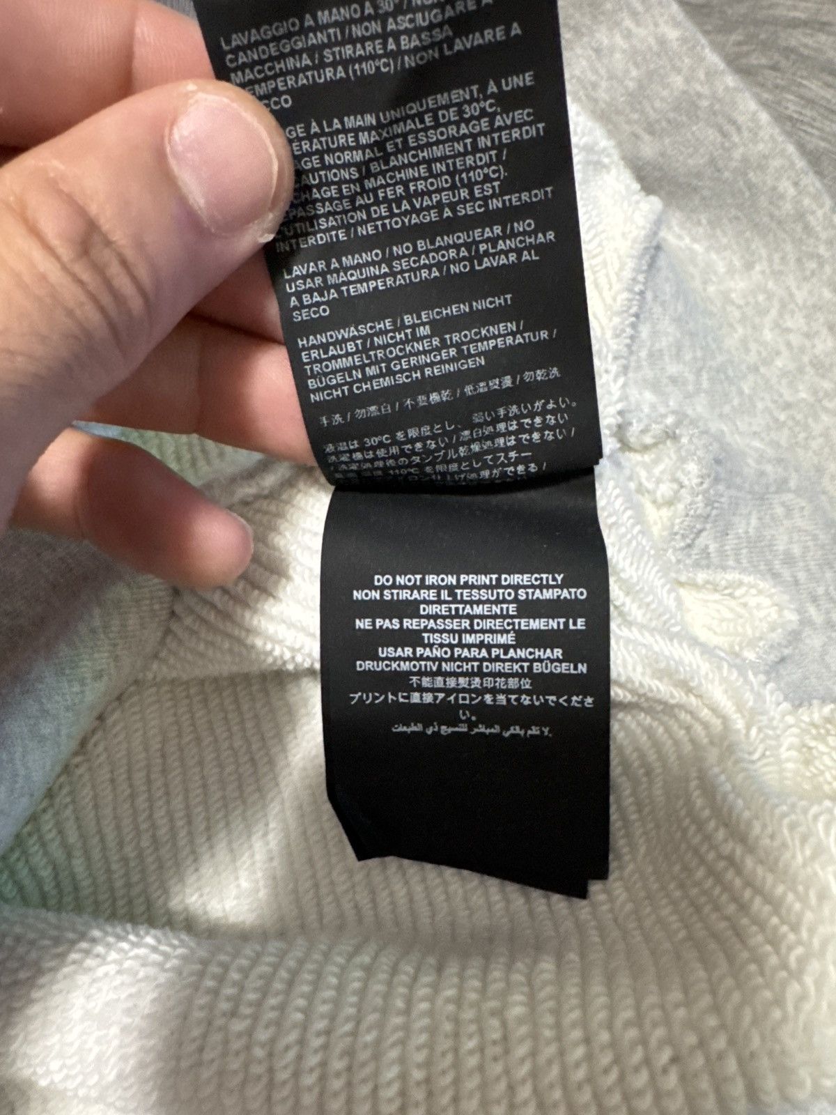 Palm Angels Palm Angels Broken Over Logo Hoodie Size US S / EU 44-46 / 1 - 7 Thumbnail