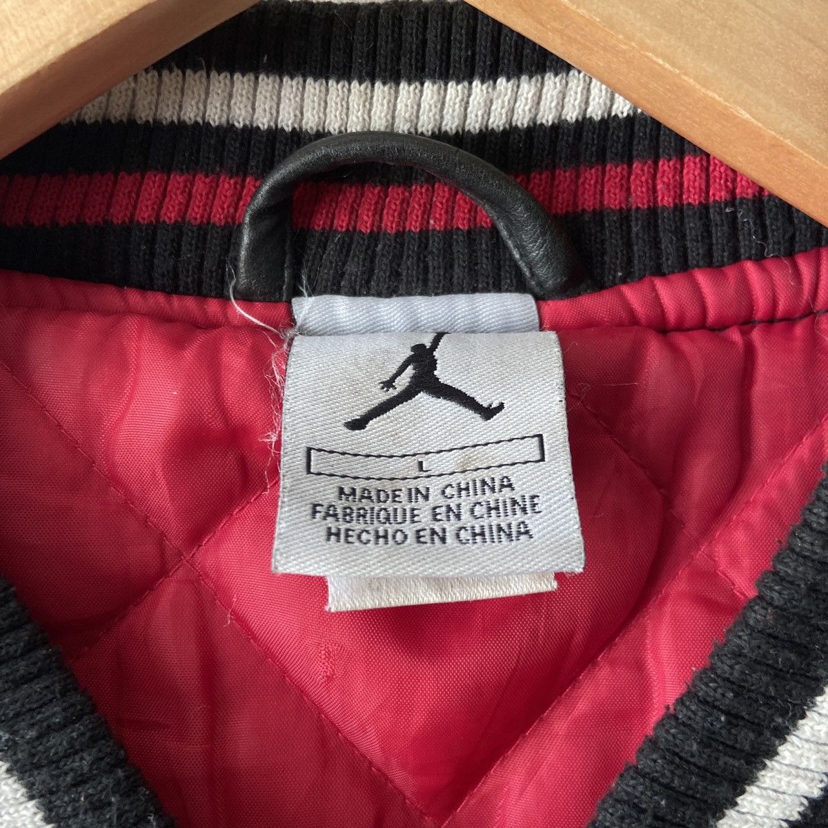 Jordan Brand Michael Jordan Vintage Leather Bomber Jacket Size US S / EU 44-46 / 1 - 6 Thumbnail