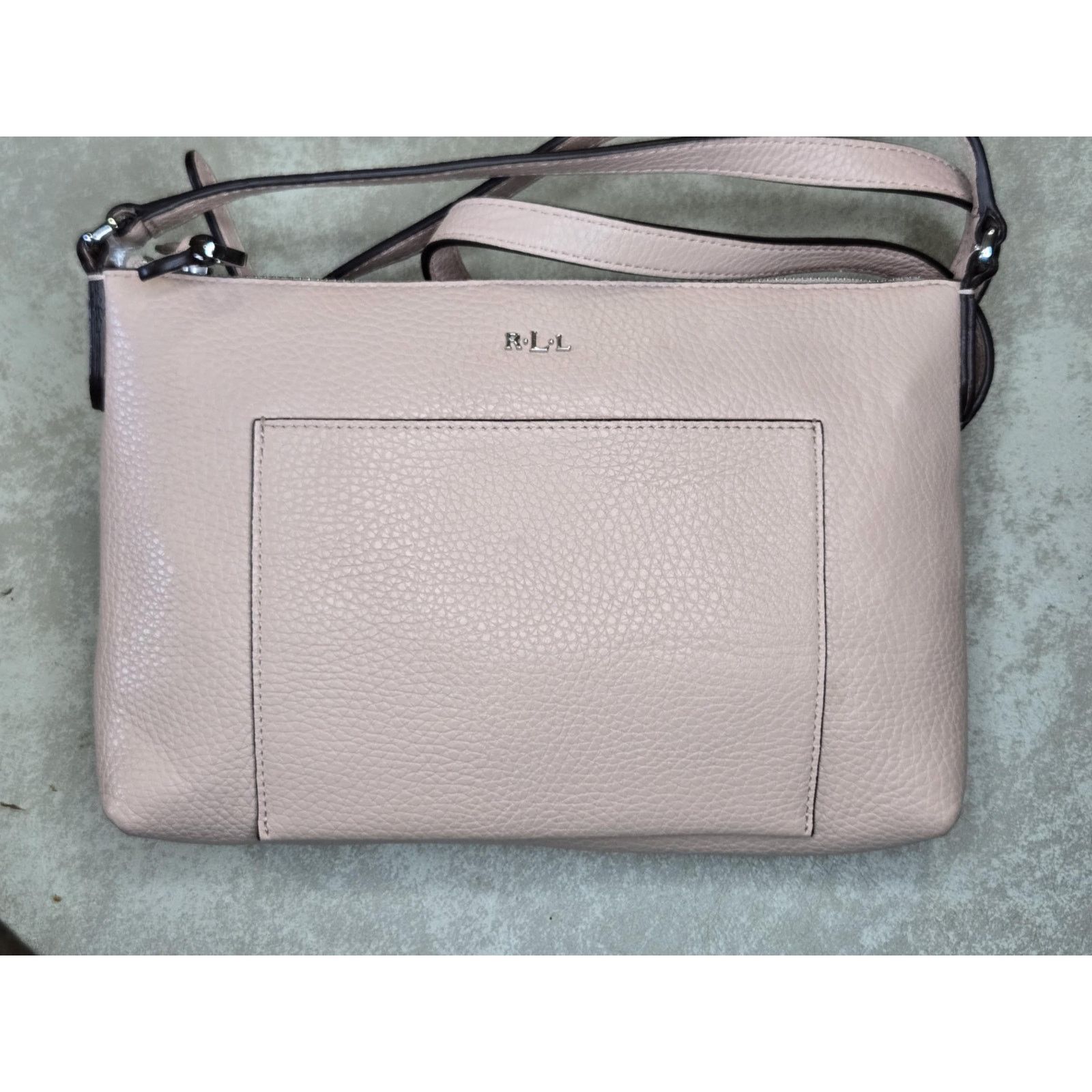 Ralph Lauren Vintage Ralph Lauren Orsman crossbody light pink leather Size ONE SIZE - 1 Thumbnail