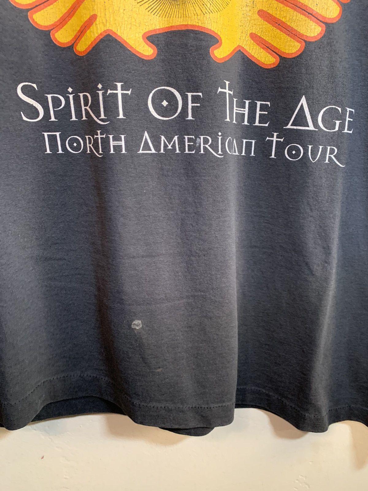 Band Tees × Vintage *RARE* Vintage 1995 Hawkwind Spirit Of The Age Tour T-Shirt Size US XL / EU 56 / 4 - 5 Thumbnail