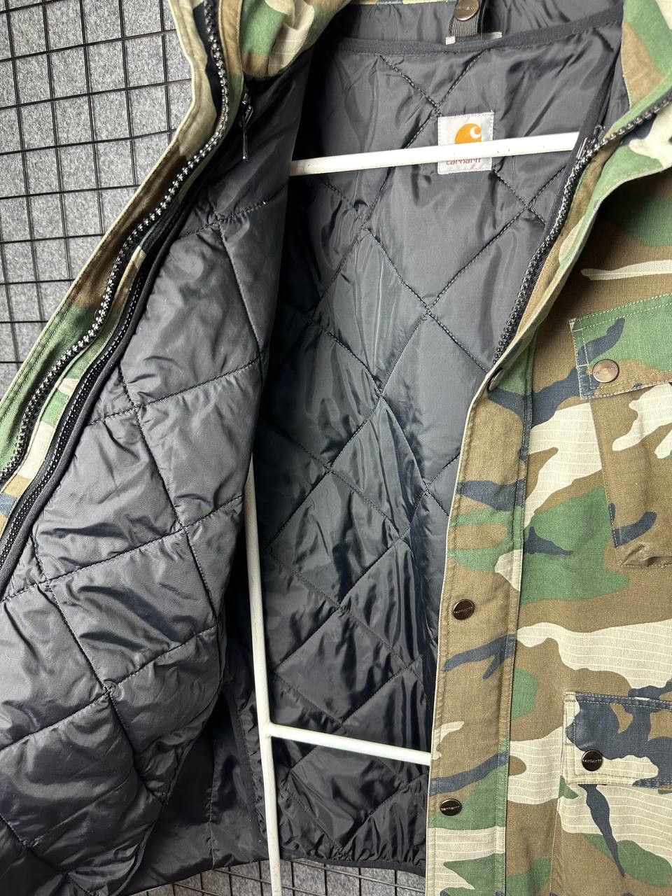 Carhartt × Carhartt Wip Carhartt camoflauge parkas jacket Realthree Size US L / EU 52-54 / 3 - 9 Thumbnail