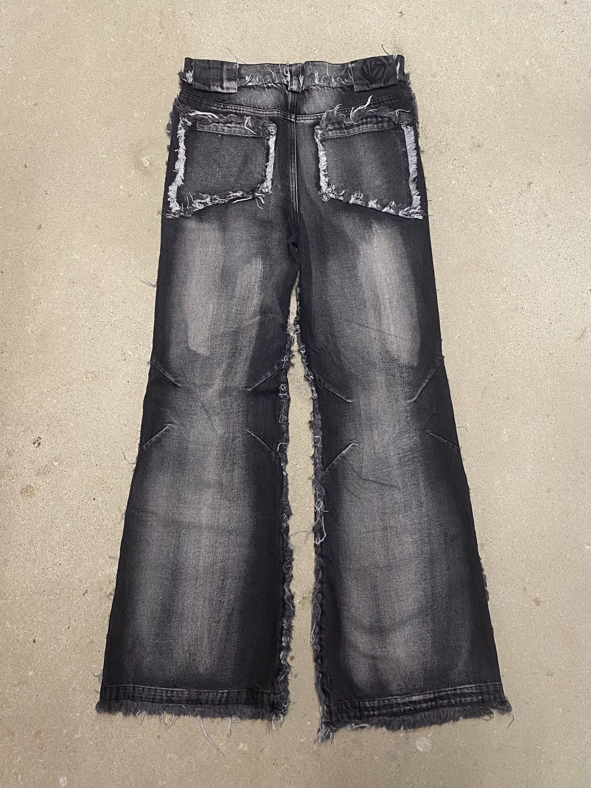No Faith Studios No Faith Studios Flared Denim 004 Painter Size US 32 / EU 48 - 4 Thumbnail