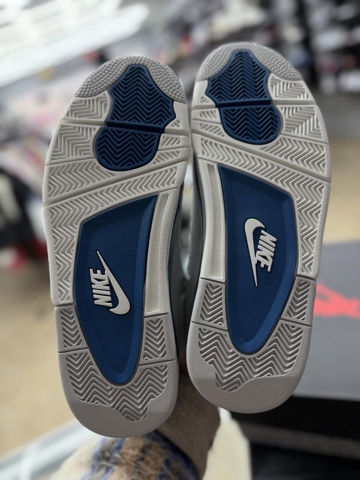 Jordan Brand Size 12 - Air Jordan 4 Retro 2024 Military Blue FV5029-141 Size US 12 / EU 45 - 10 Thumbnail