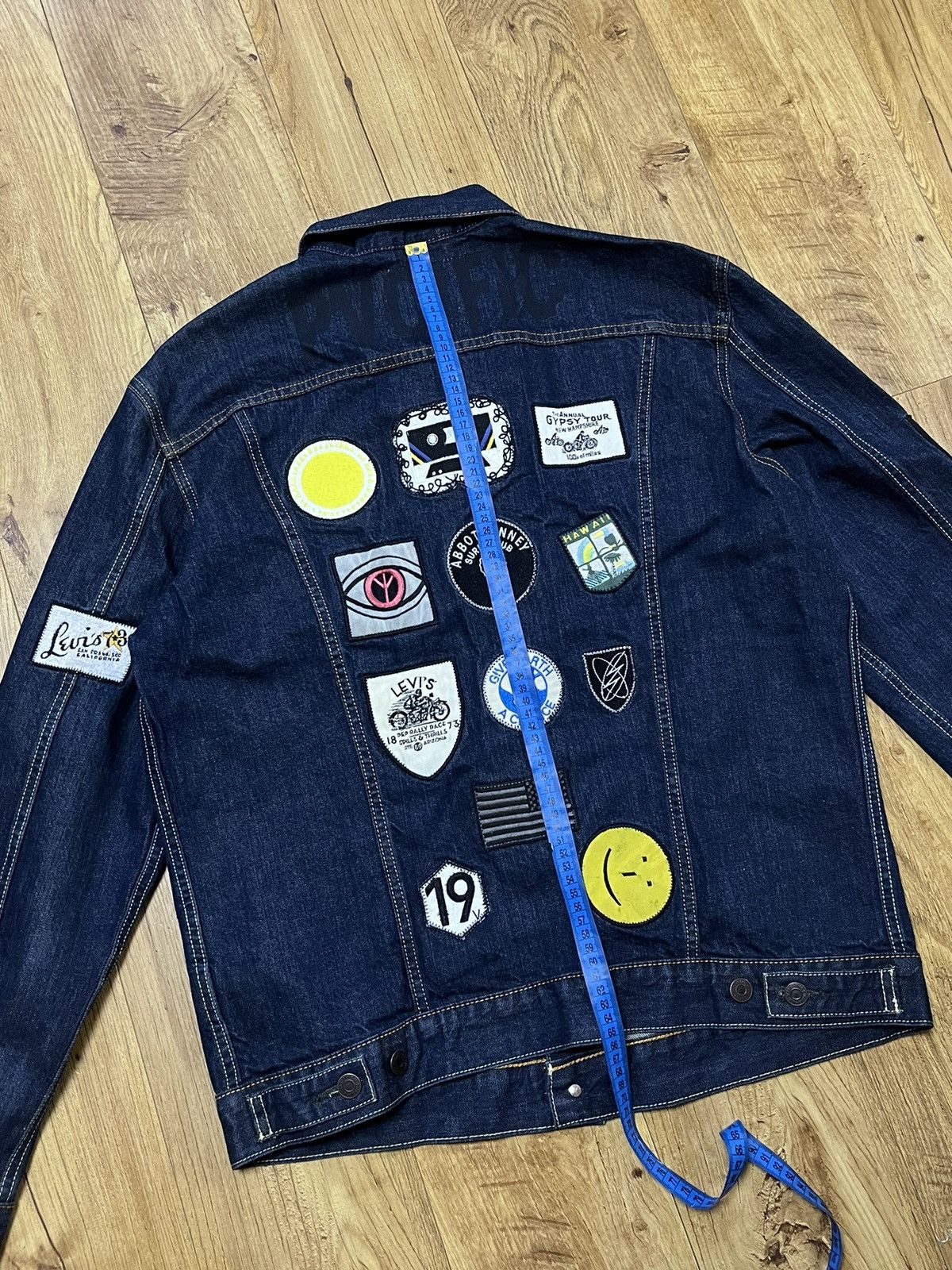 Levi's × Levi's Made & Crafted Levis Patch Denim Jacket Size US XL / EU 56 / 4 - 5 Thumbnail